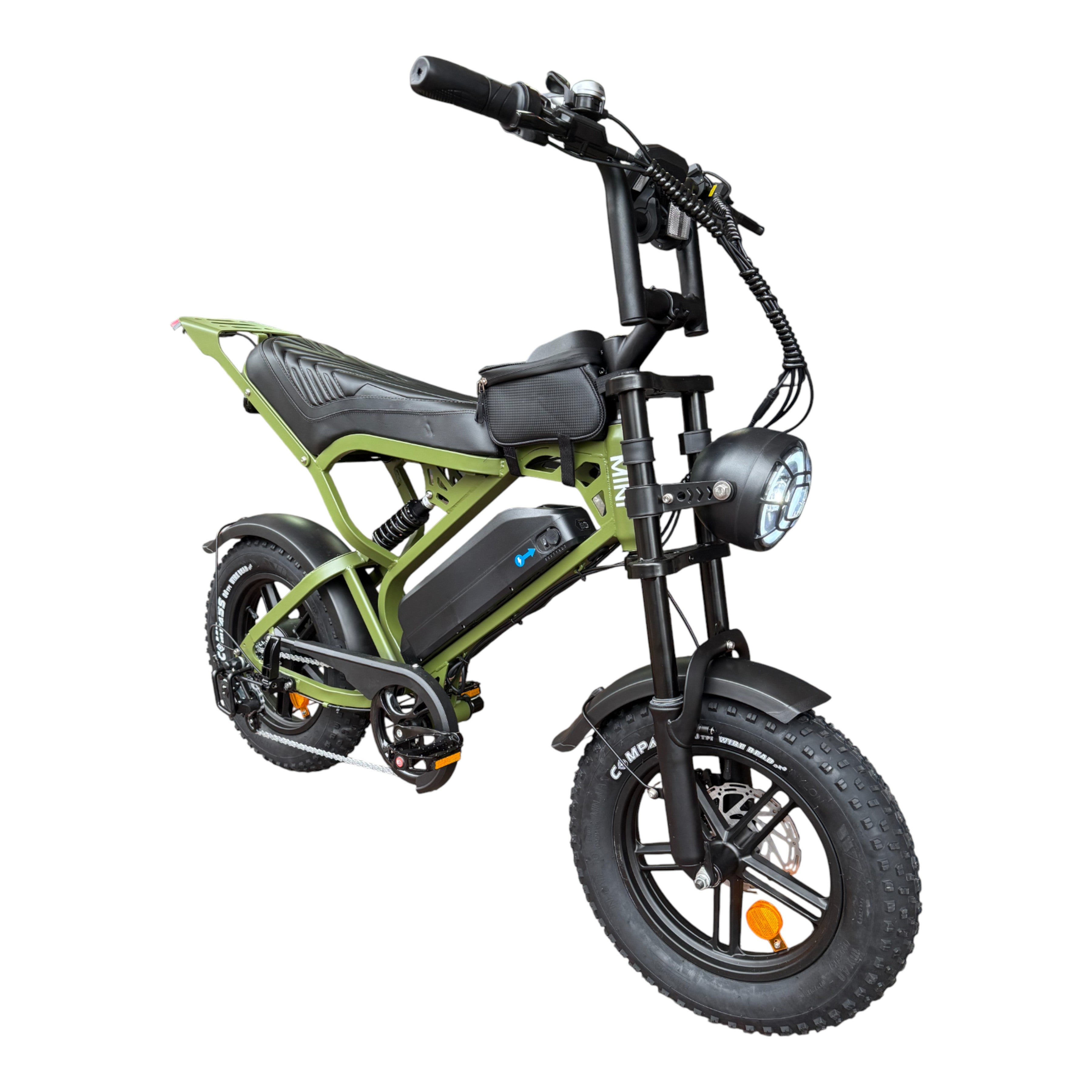 V20 Mini - Groen - 468Wh - Elektrische Fatbike - AE-trading