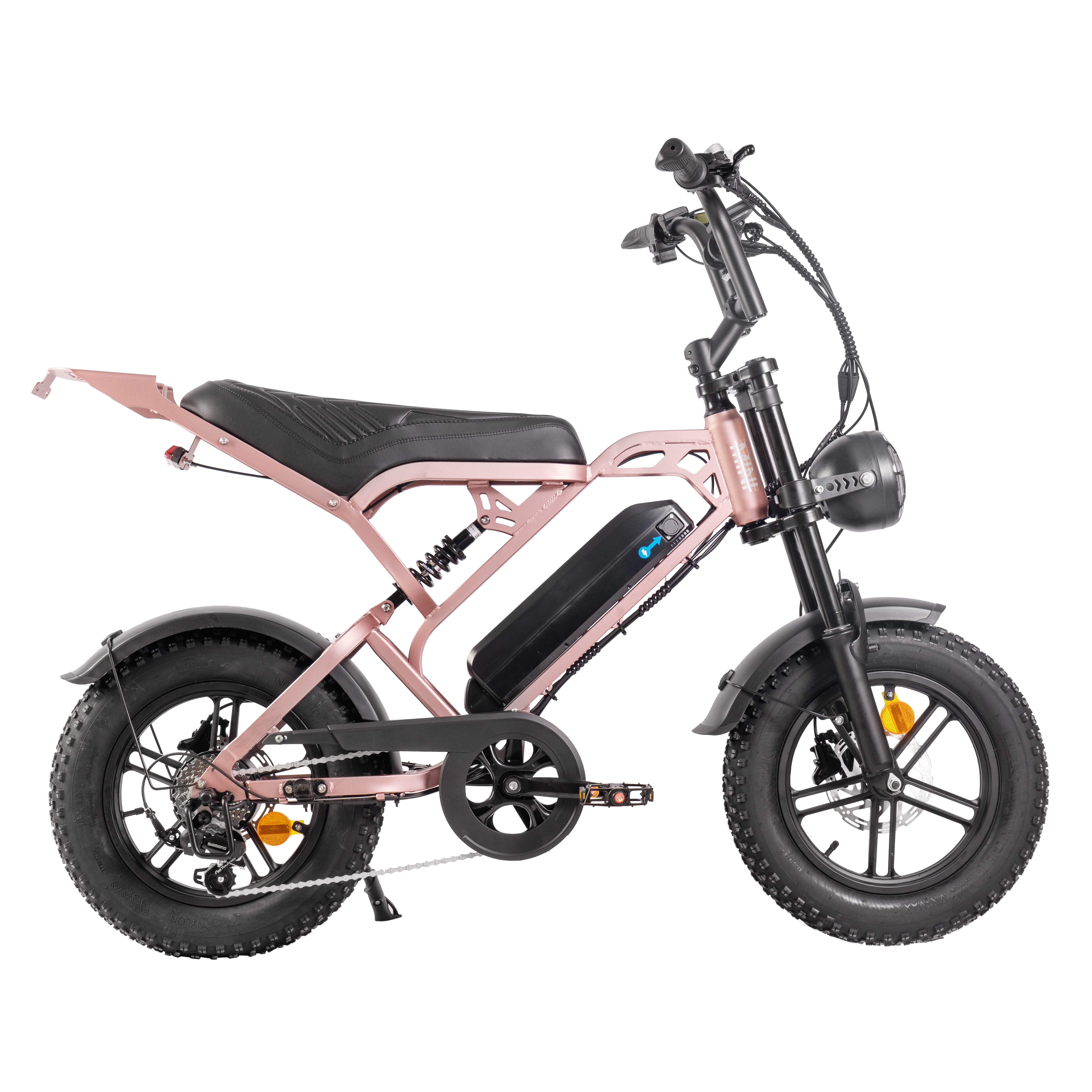 V20 Mini - Lichtroze - 468Wh - Elektrische Fatbike - AE-trading