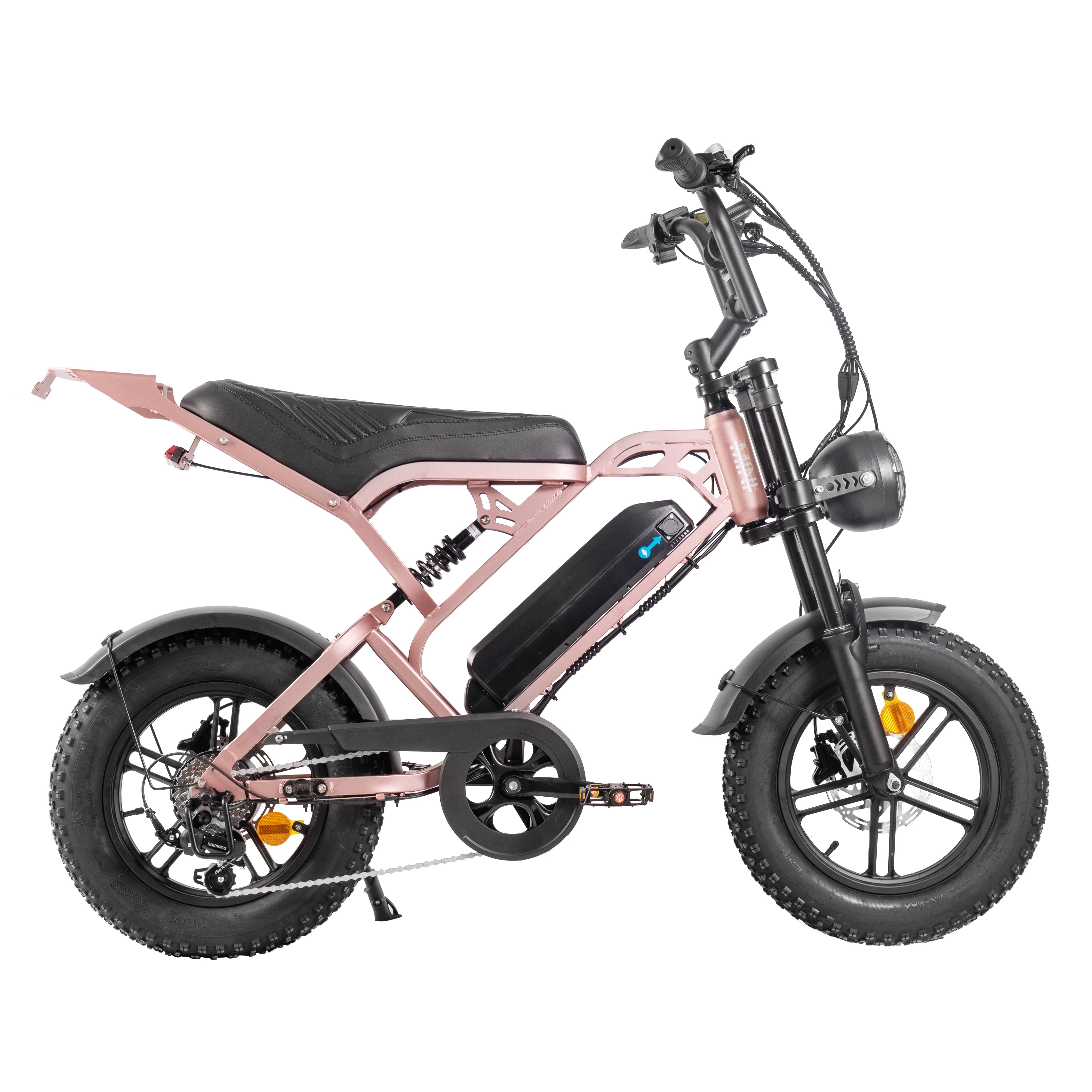 V20 Mini - Lichtroze - 468Wh - Elektrische Fatbike - AE-trading