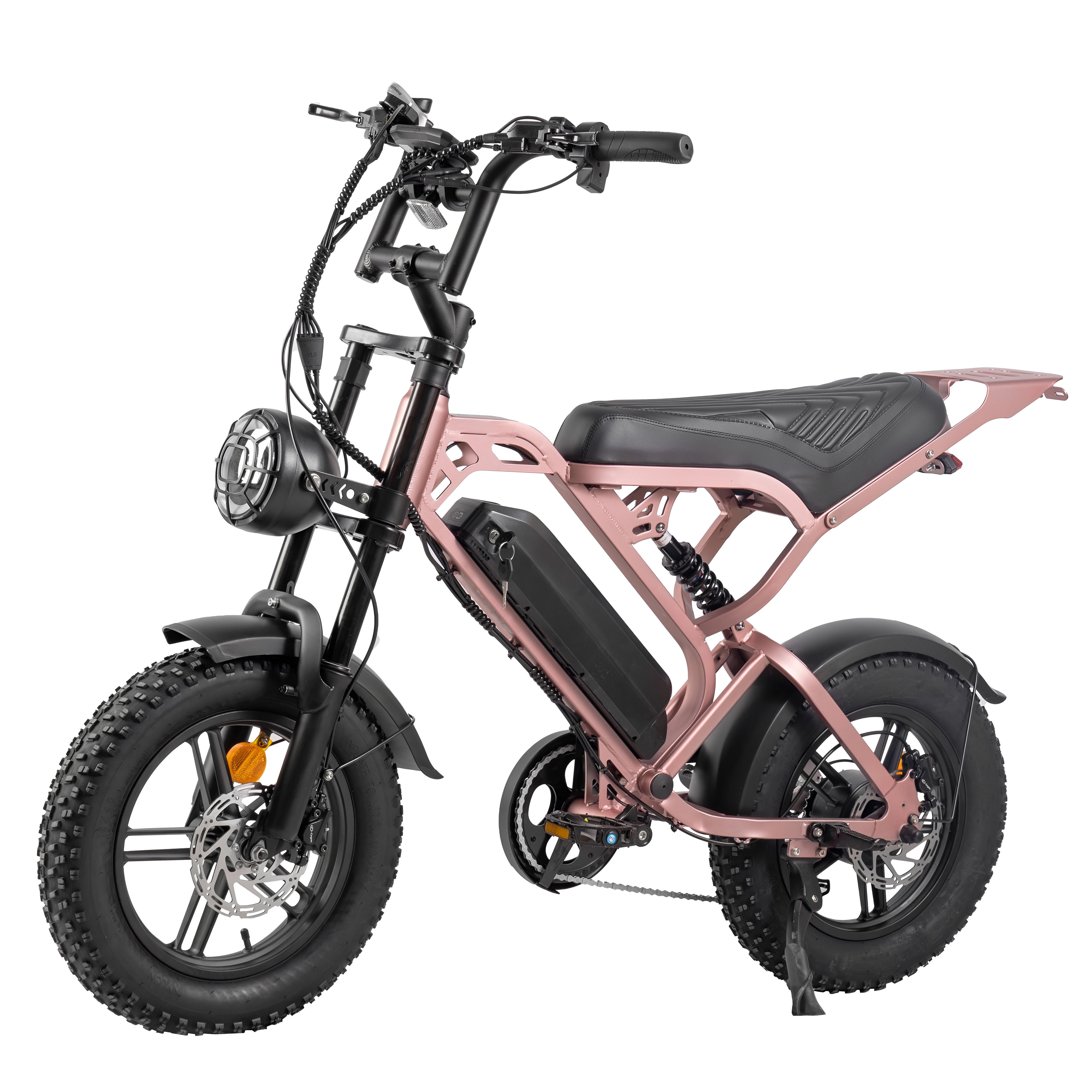 V20 Mini - Lichtroze - 468Wh - Elektrische Fatbike - AE-trading