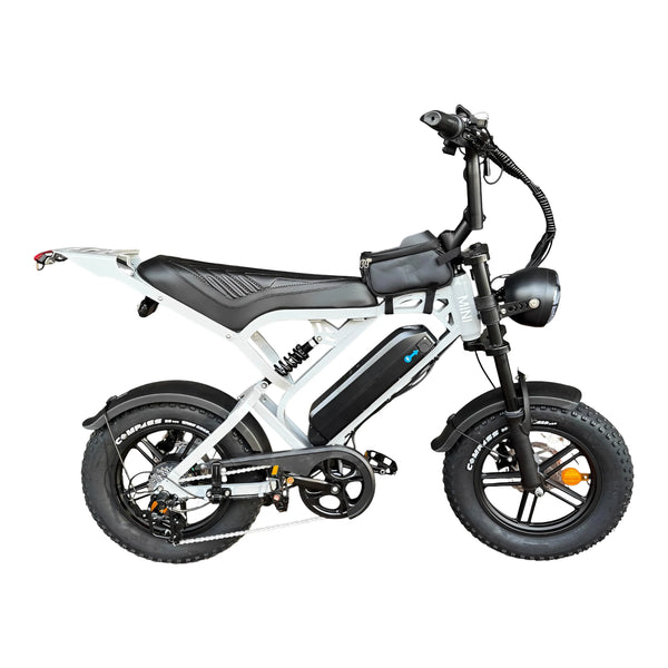 QmWheel V20 Mini Fatbike – Nardo Grijs - AE-trading