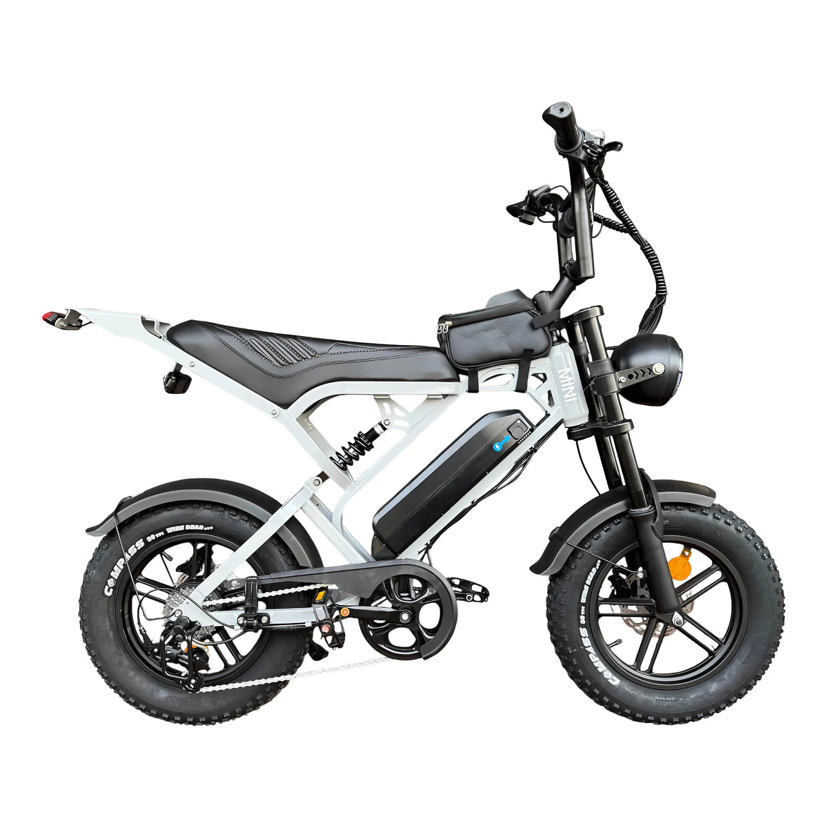 QmWheel V20 Mini Fatbike – Nardo Grijs - AE-trading