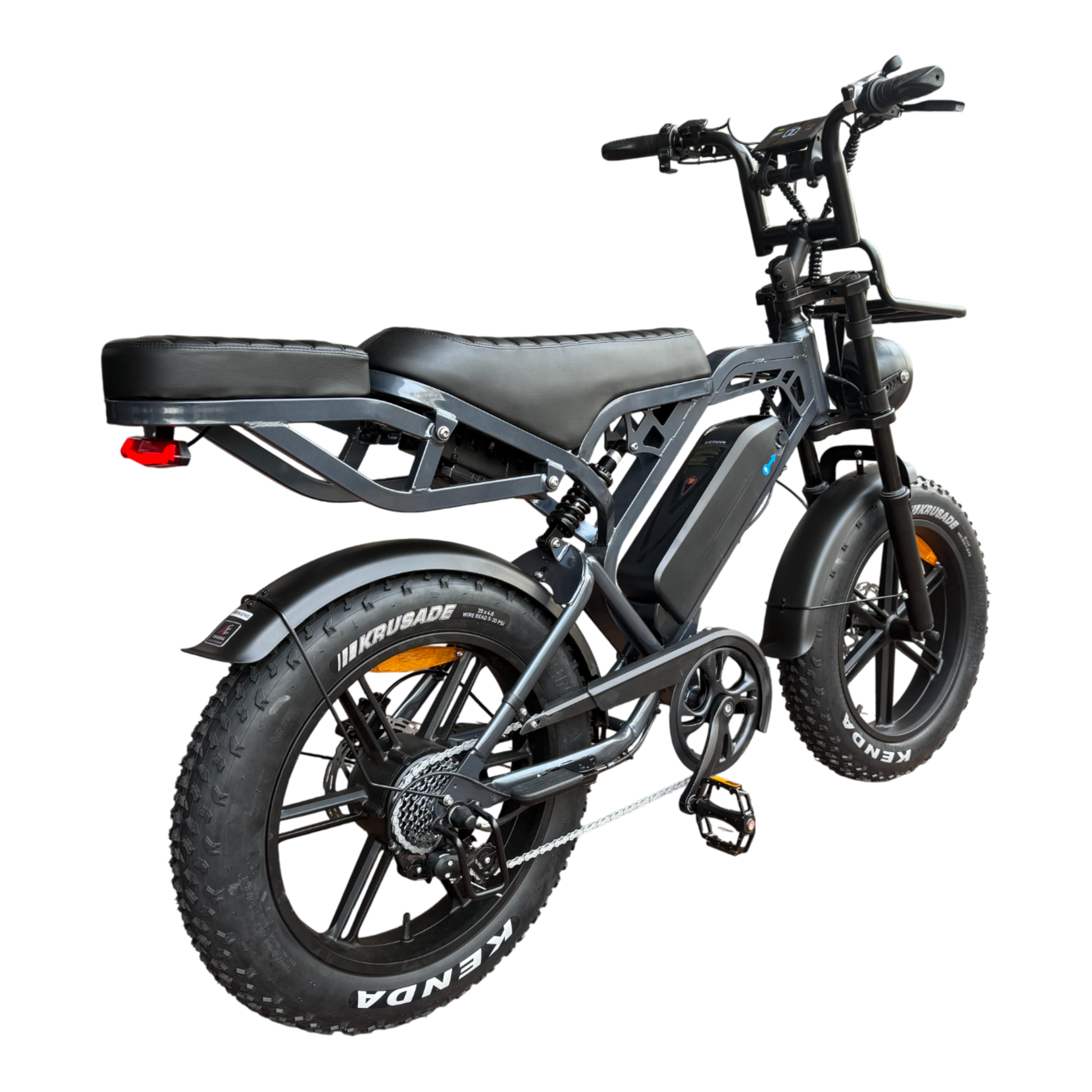 V20 Pro Fatbike Donker Grijs 2025 – Elektrische Fatbike – Hydraulische Remmen – 48V 15Ah - AE-trading