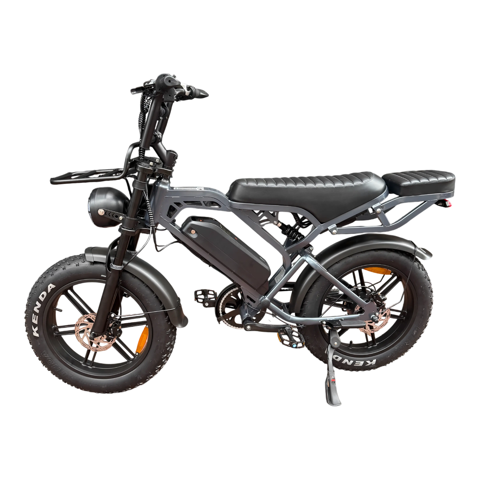 V20 Pro Fatbike - Donkergrijs - Inclusief Accessoiresset - AE-trading
