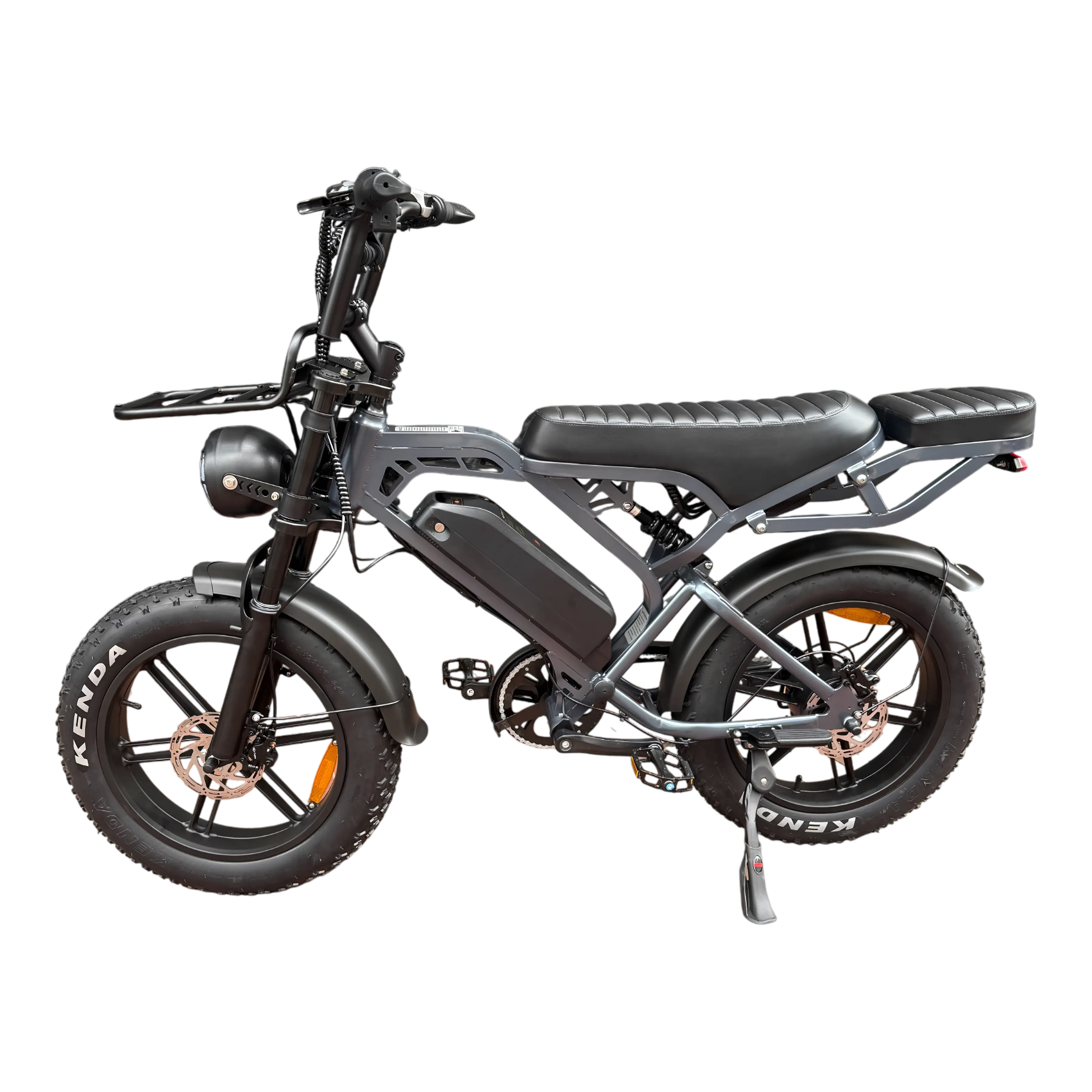 V20 Pro Fatbike Donker Grijs 2025 – Elektrische Fatbike – Hydraulische Remmen – Inclusief Accessoiresset - AE-trading