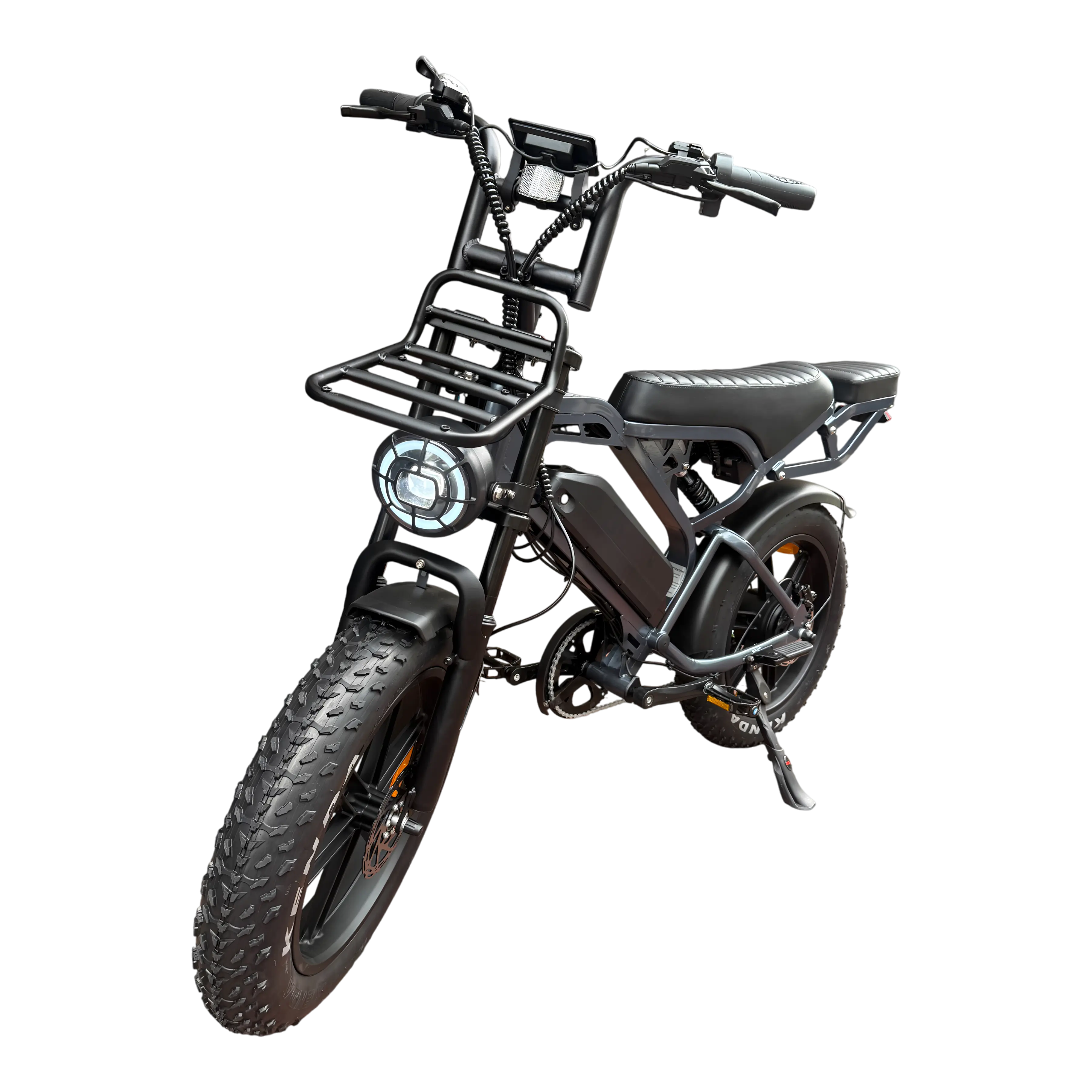 V20 Pro Fatbike Donker Grijs 2025 – Elektrische Fatbike – Hydraulische Remmen – Inclusief Accessoiresset - AE-trading