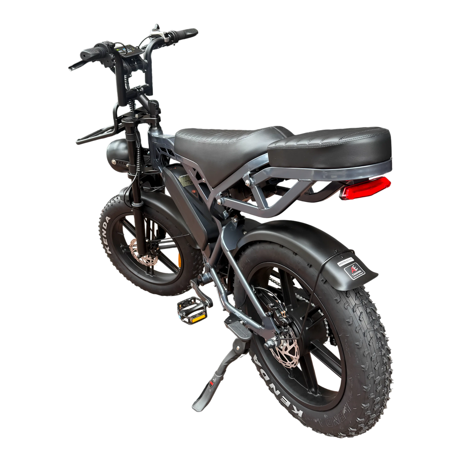 V20 Pro Fatbike - Donkergrijs - Inclusief Accessoiresset - AE-trading