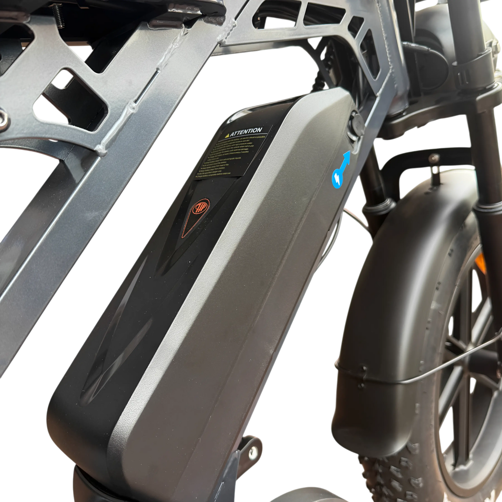 V20 Pro Fatbike - Donkergrijs - Inclusief Accessoiresset - AE-trading