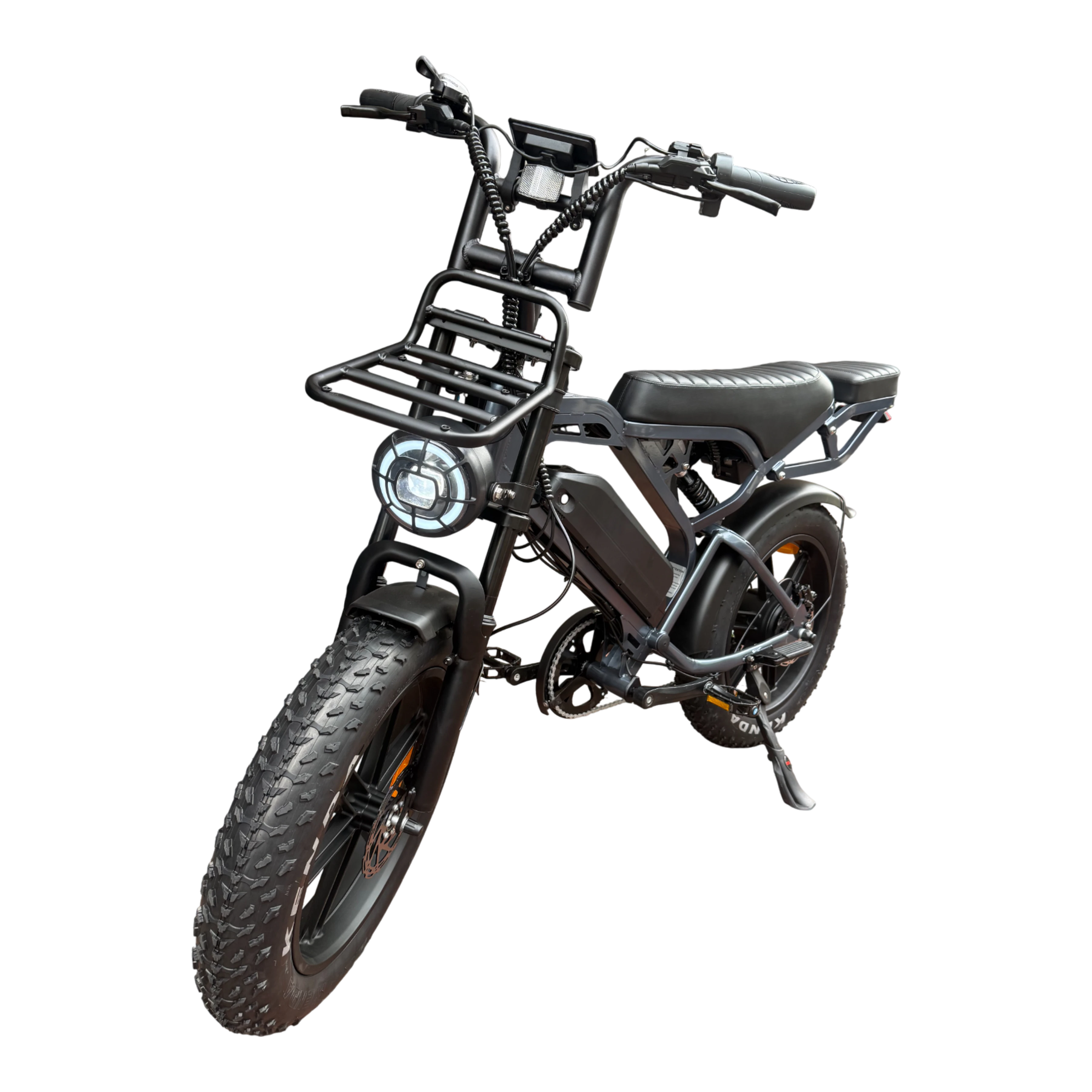 V20 Pro Fatbike Donker Grijs 2025 – Elektrische Fatbike – Hydraulische Remmen – Inclusief Accessoiresset - AE-trading