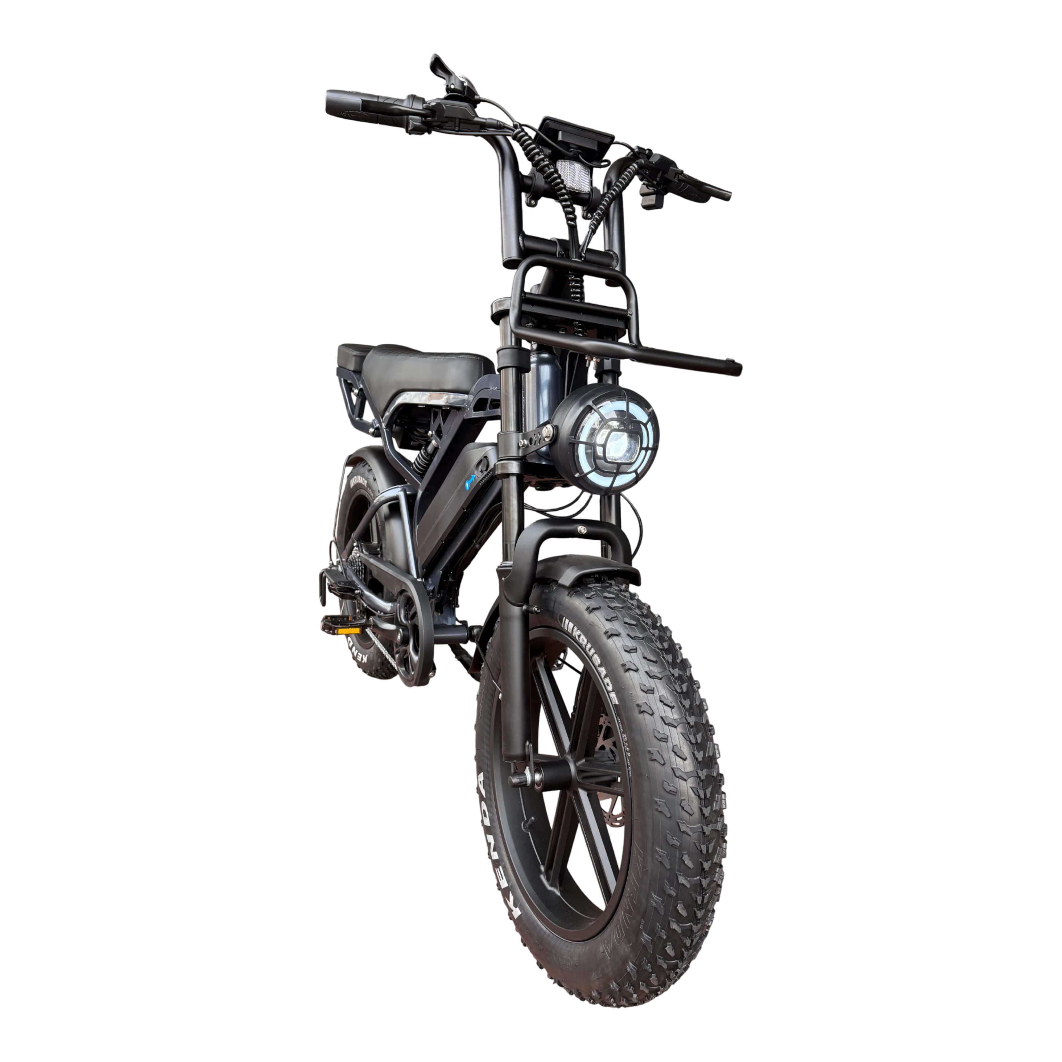 V20 Pro Fatbike Donker Grijs 2025 – Elektrische Fatbike – Hydraulische Remmen – Inclusief Accessoiresset - AE-trading