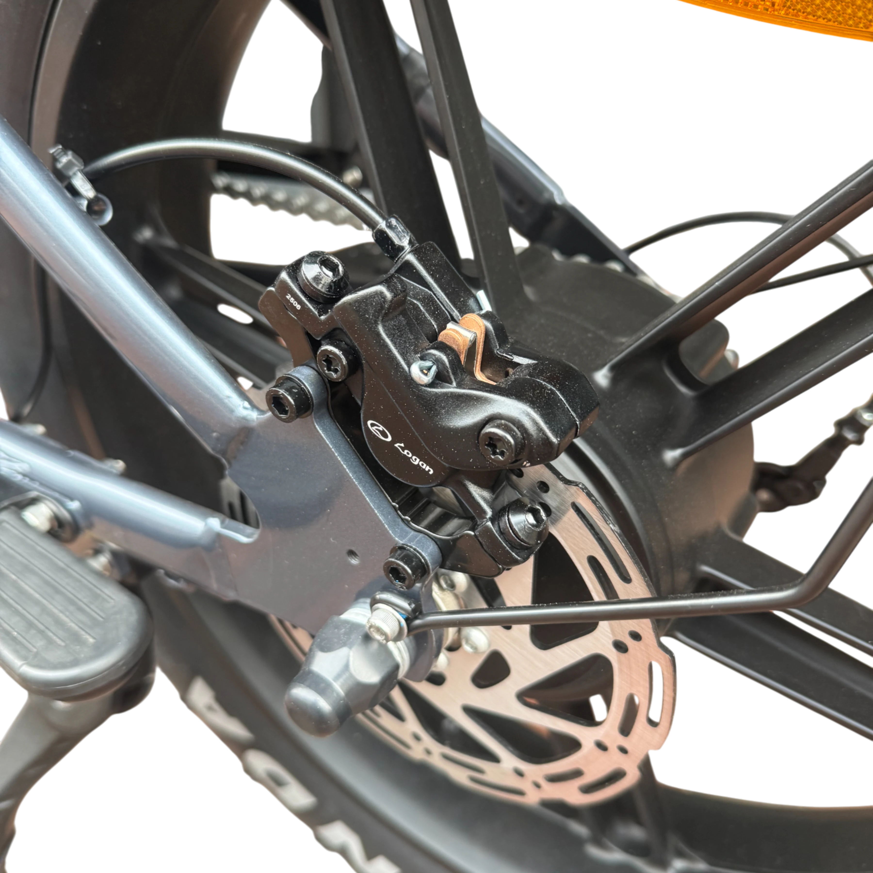 V20 Pro Fatbike Donker Grijs 2025 – Elektrische Fatbike – Hydraulische Remmen – Inclusief Accessoiresset - AE-trading