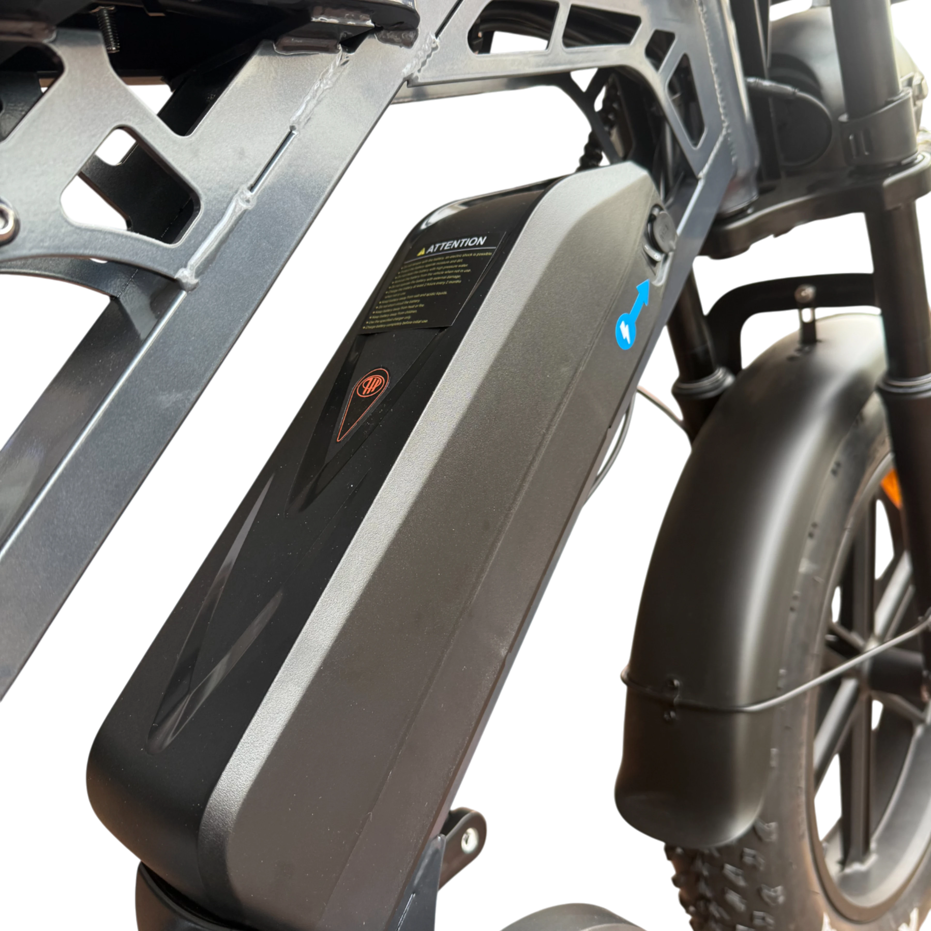 V20 Pro Fatbike Donker Grijs 2025 – Elektrische Fatbike – Hydraulische Remmen – Inclusief Accessoiresset - AE-trading