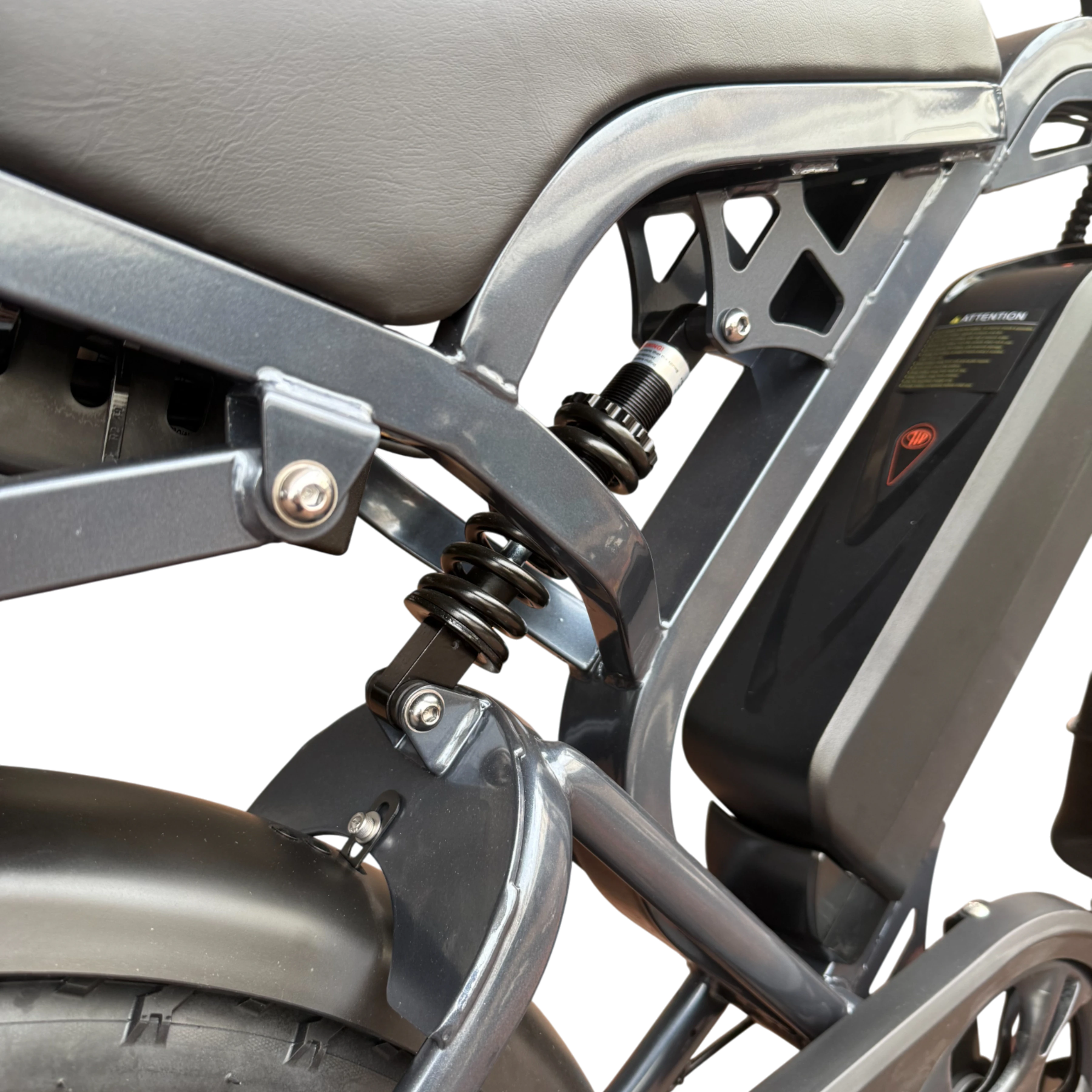 V20 Pro Fatbike Donker Grijs 2025 – Elektrische Fatbike – Hydraulische Remmen – Inclusief Accessoiresset - AE-trading