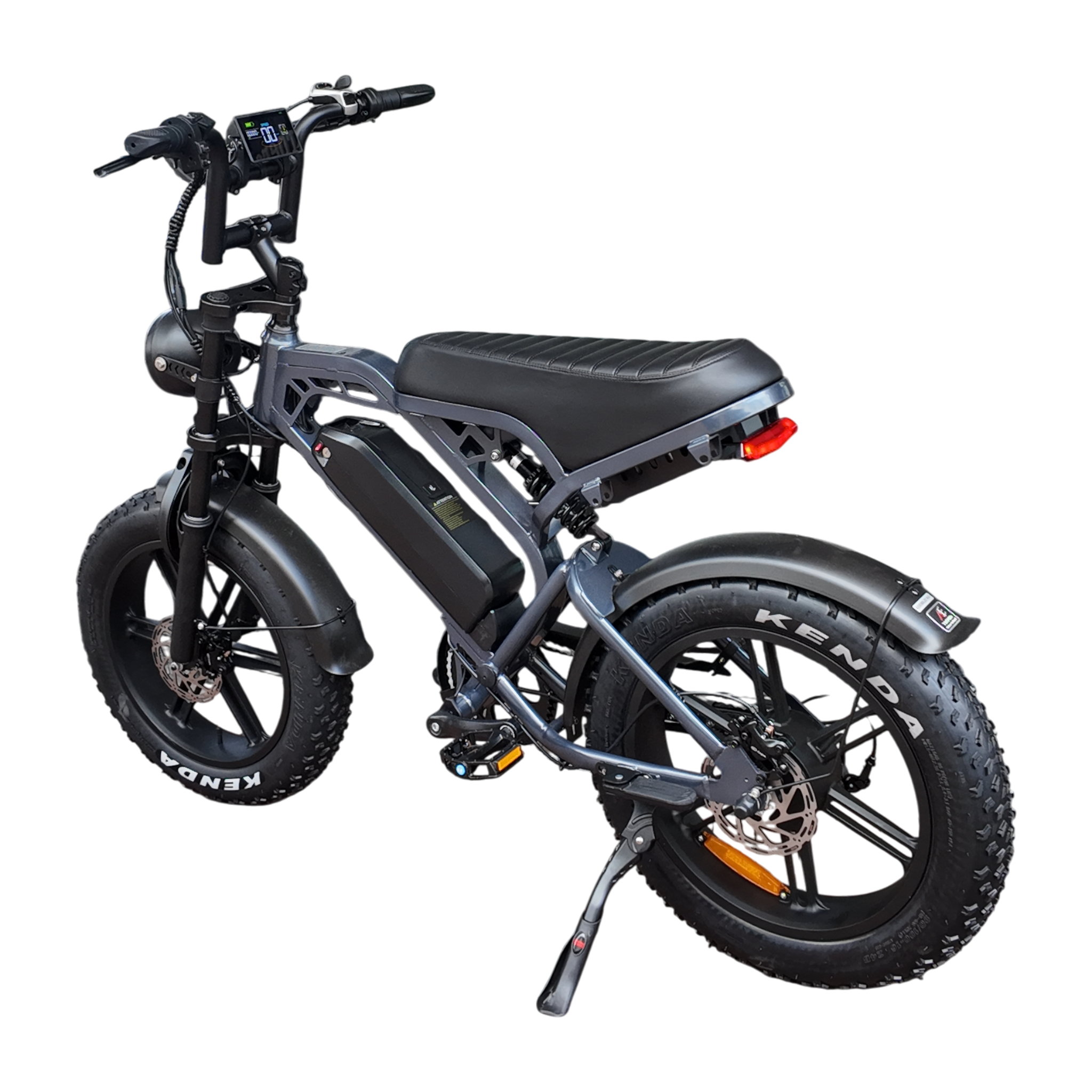 V20 Pro Fatbike Donkergrijs 2026 – Hydraulische Remmen - AE-trading