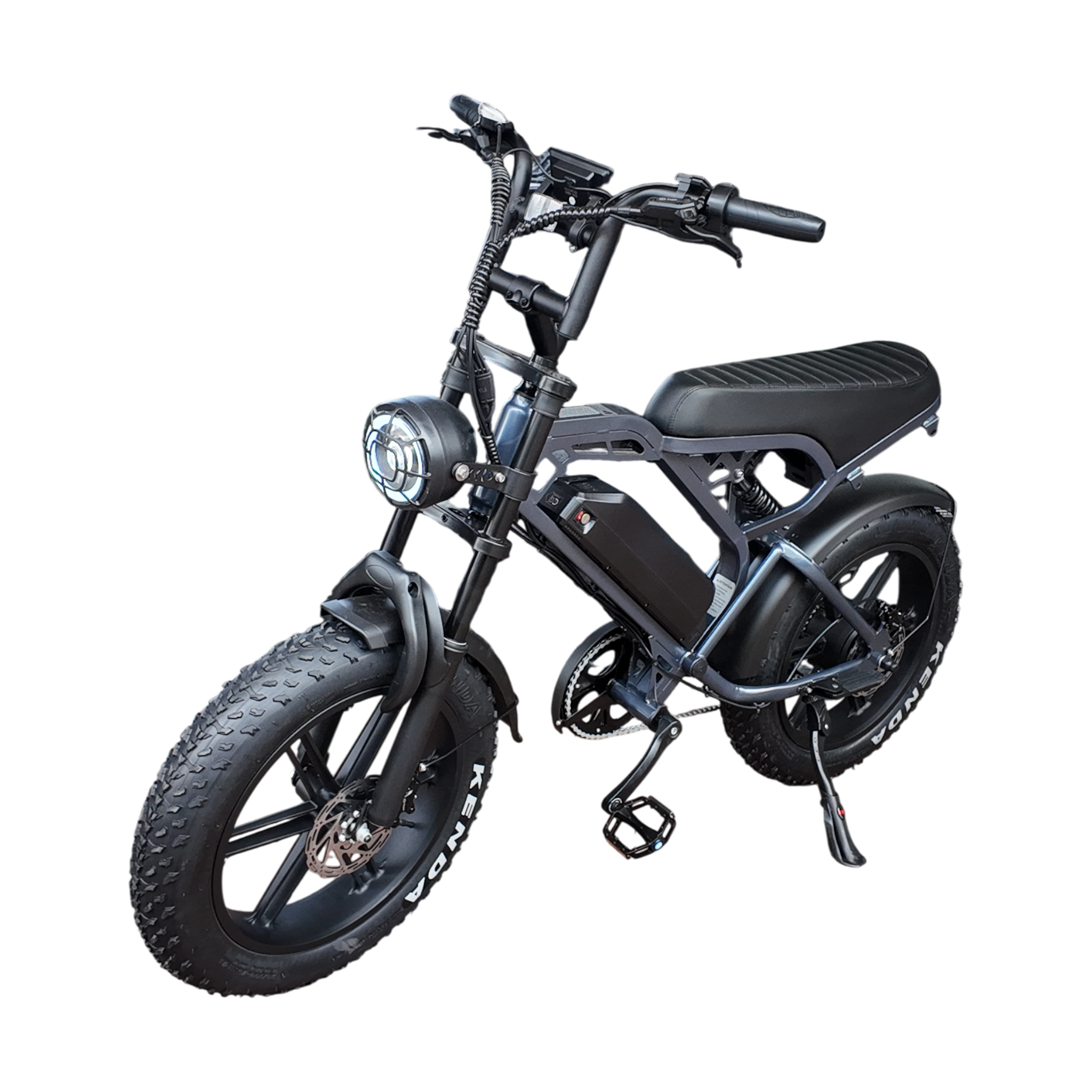 V20 Pro Fatbike Donkergrijs 2026 – Hydraulische Remmen - AE-trading