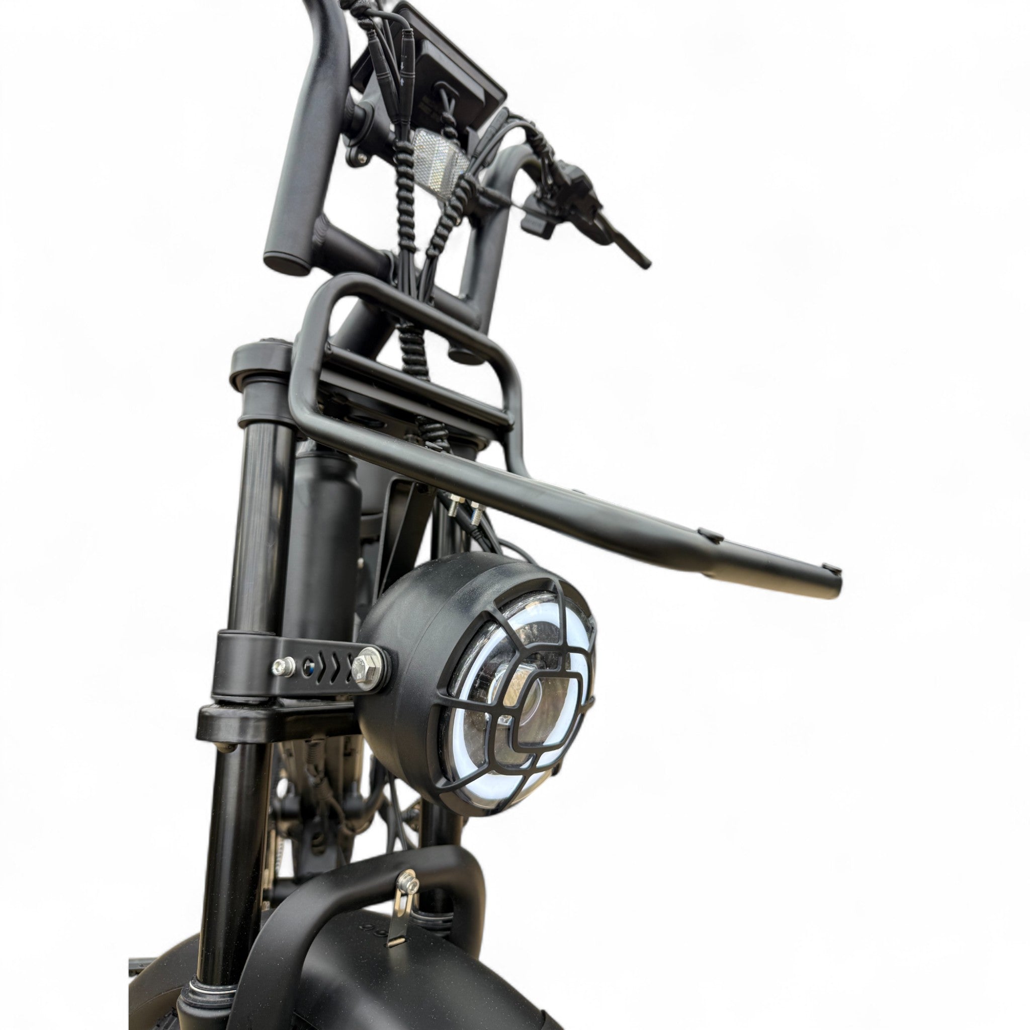 V20 Pro Fatbike QmWheel Zwart 2025 met Hydraulische remmen - AE-trading