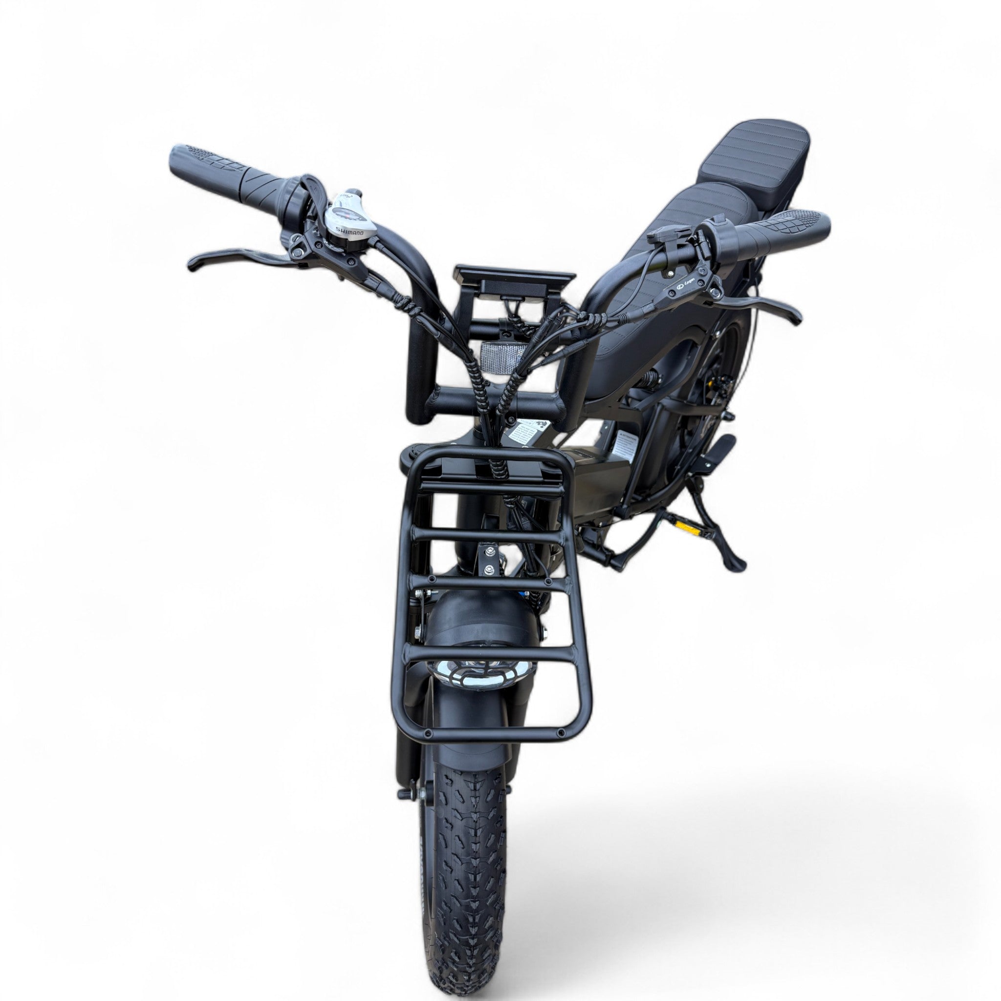 V20 Pro Fatbike QmWheel Zwart 2025 met Hydraulische remmen - AE-trading