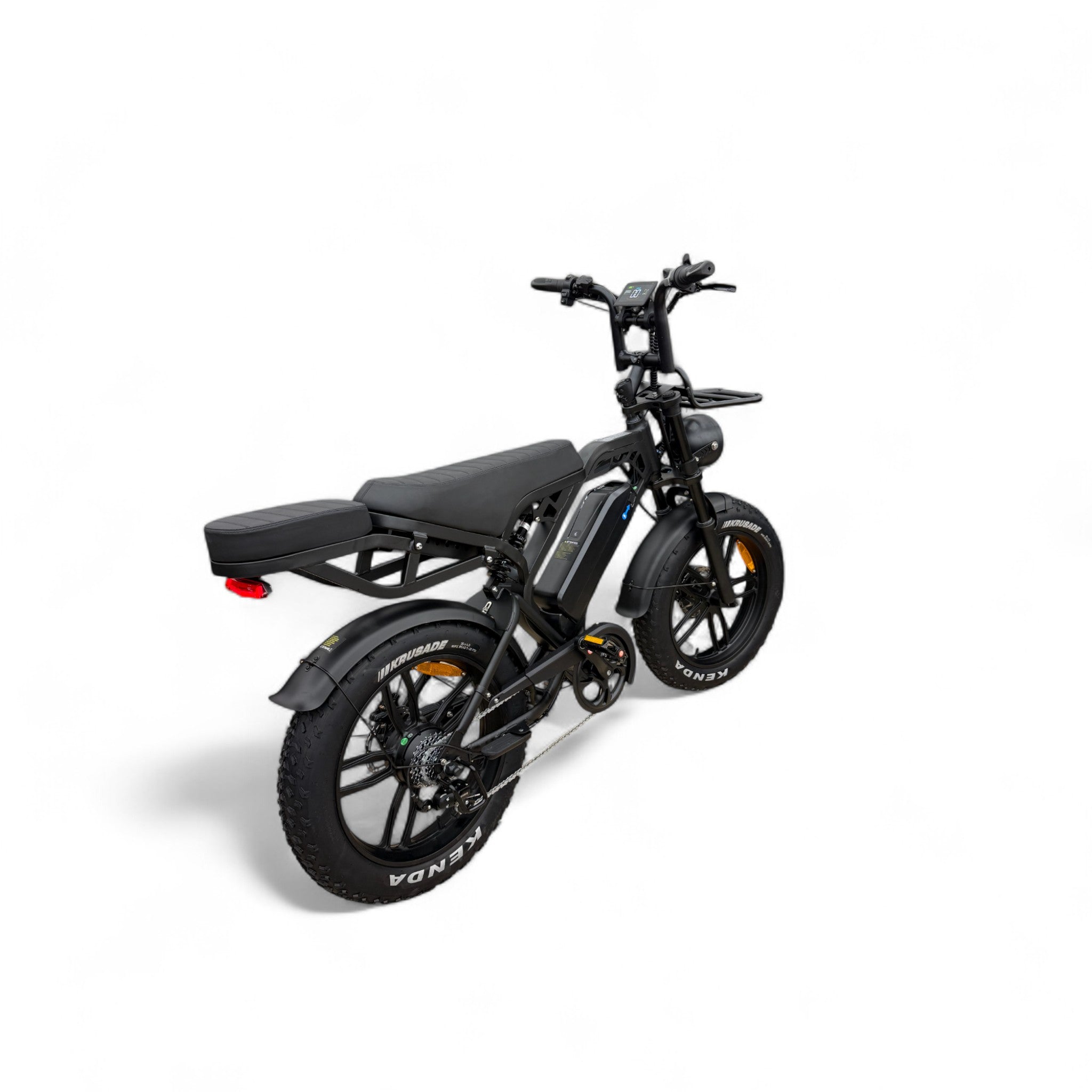 V20 Pro Fatbike QmWheel Zwart 2025 met Hydraulische remmen - AE-trading