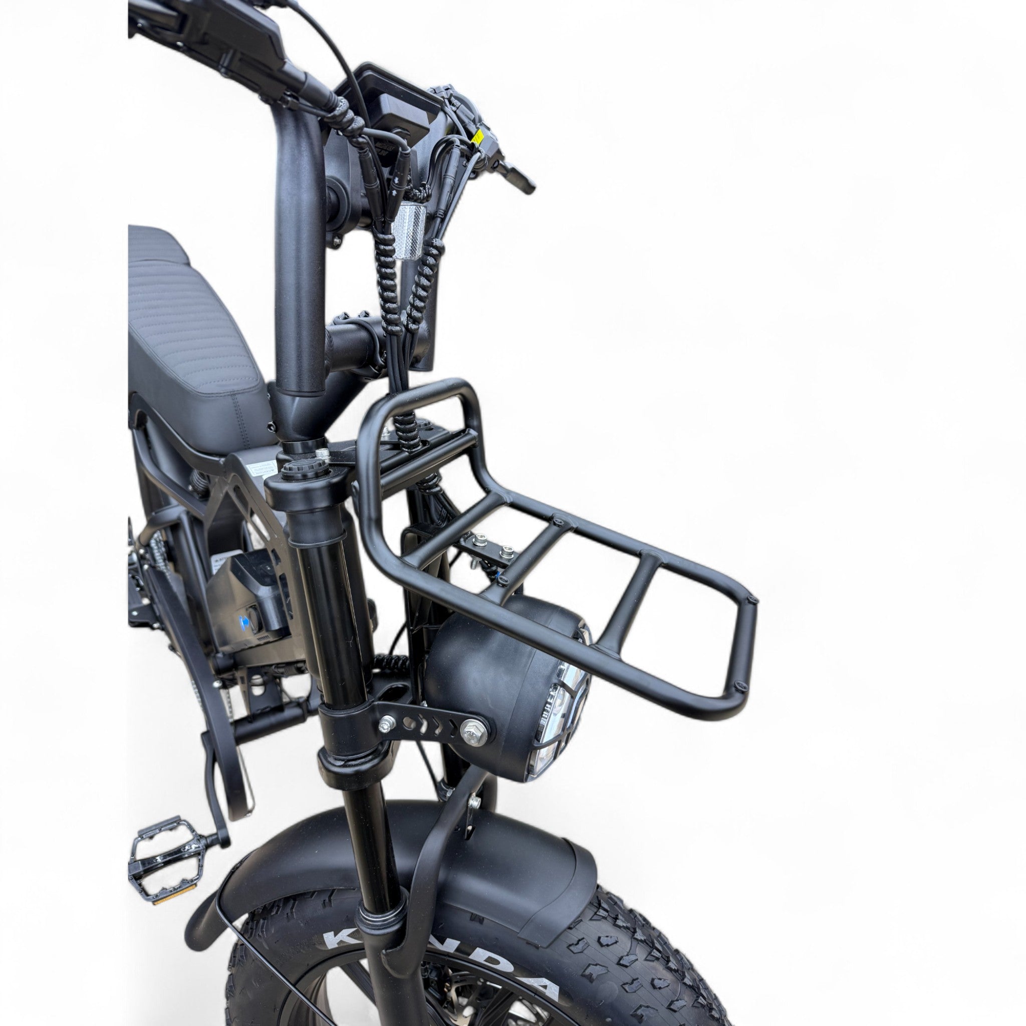 V20 Pro Fatbike QmWheel Zwart 2025 met Hydraulische remmen - AE-trading