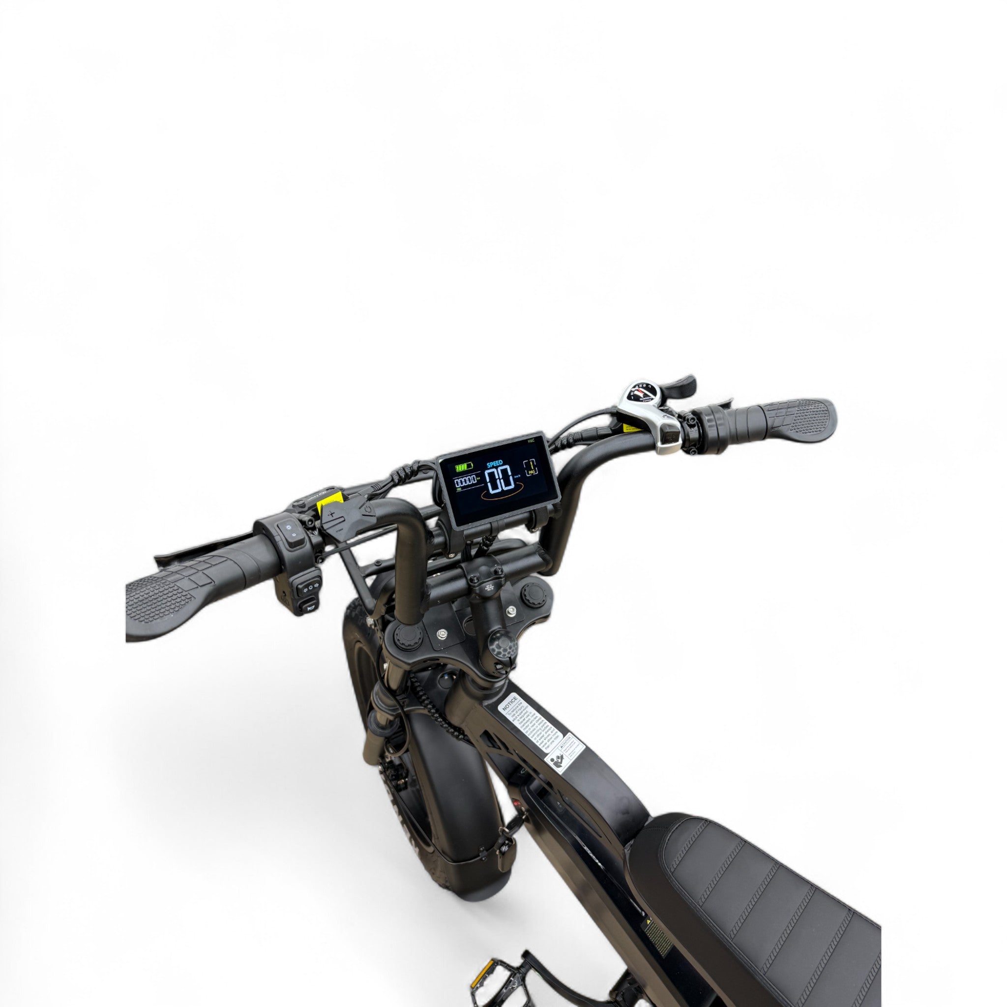 V20 Pro Fatbike QmWheel Zwart 2025 met Hydraulische remmen - AE-trading