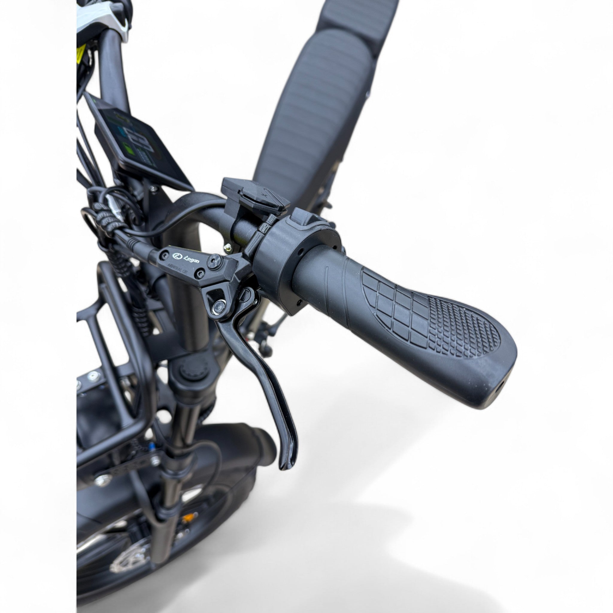 V20 Pro Fatbike QmWheel Zwart 2025 met Hydraulische remmen - AE-trading