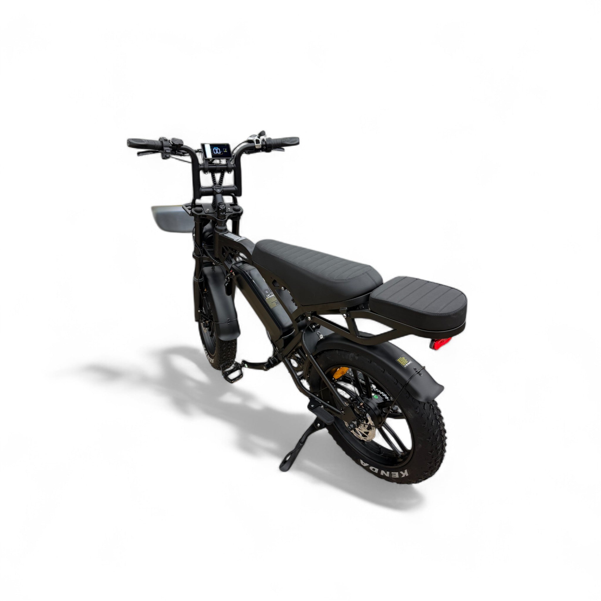 V20 Pro Fatbike QmWheel Zwart 2025 met Hydraulische remmen - AE-trading