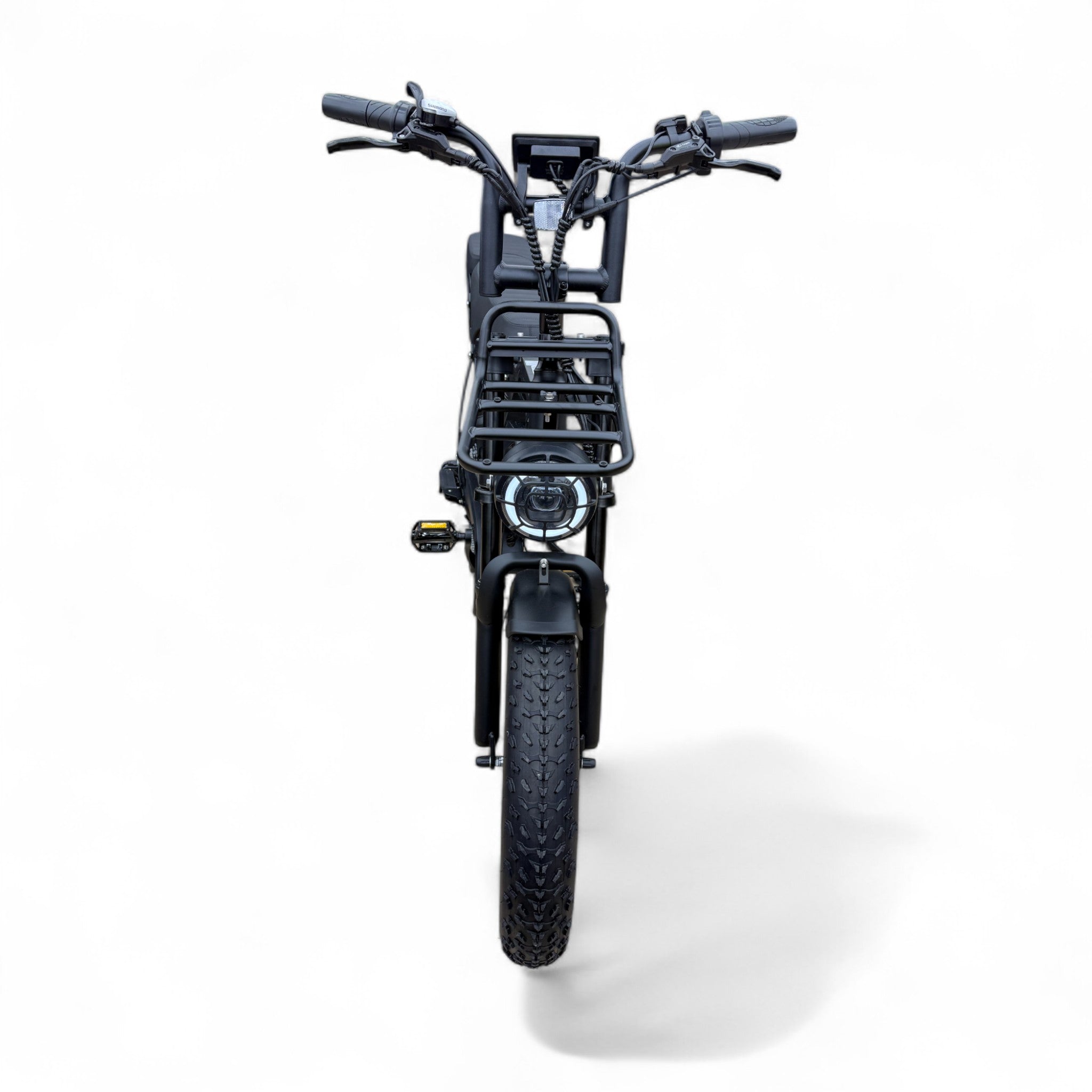 V20 Pro Fatbike QmWheel Zwart 2025 met Hydraulische remmen - AE-trading