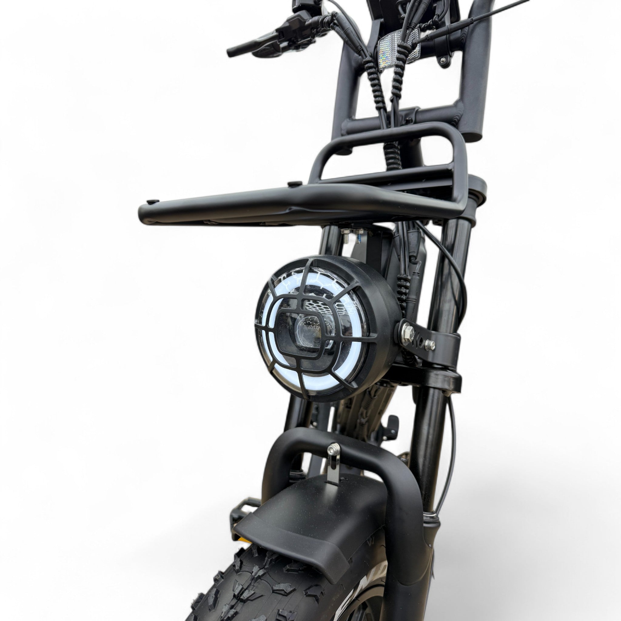 V20 Pro Fatbike QmWheel Zwart 2025 met Hydraulische remmen - AE-trading