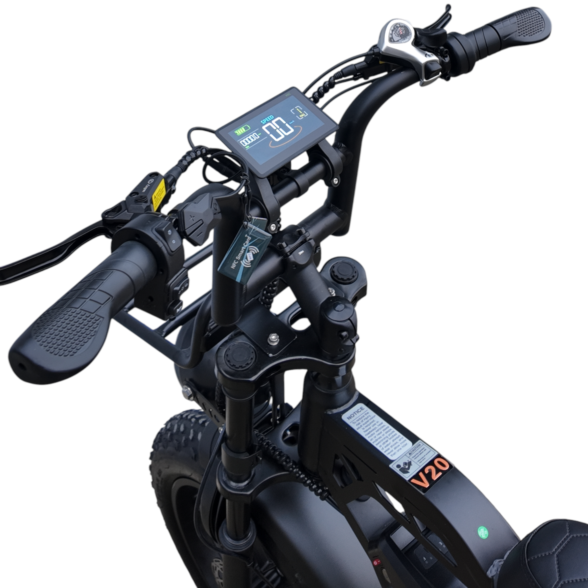 V20 Pro Fatbike Licht Grijs 2025 – Elektrische Fatbike – Hydraulische Remmen – Inclusief Accessoires - AE-trading