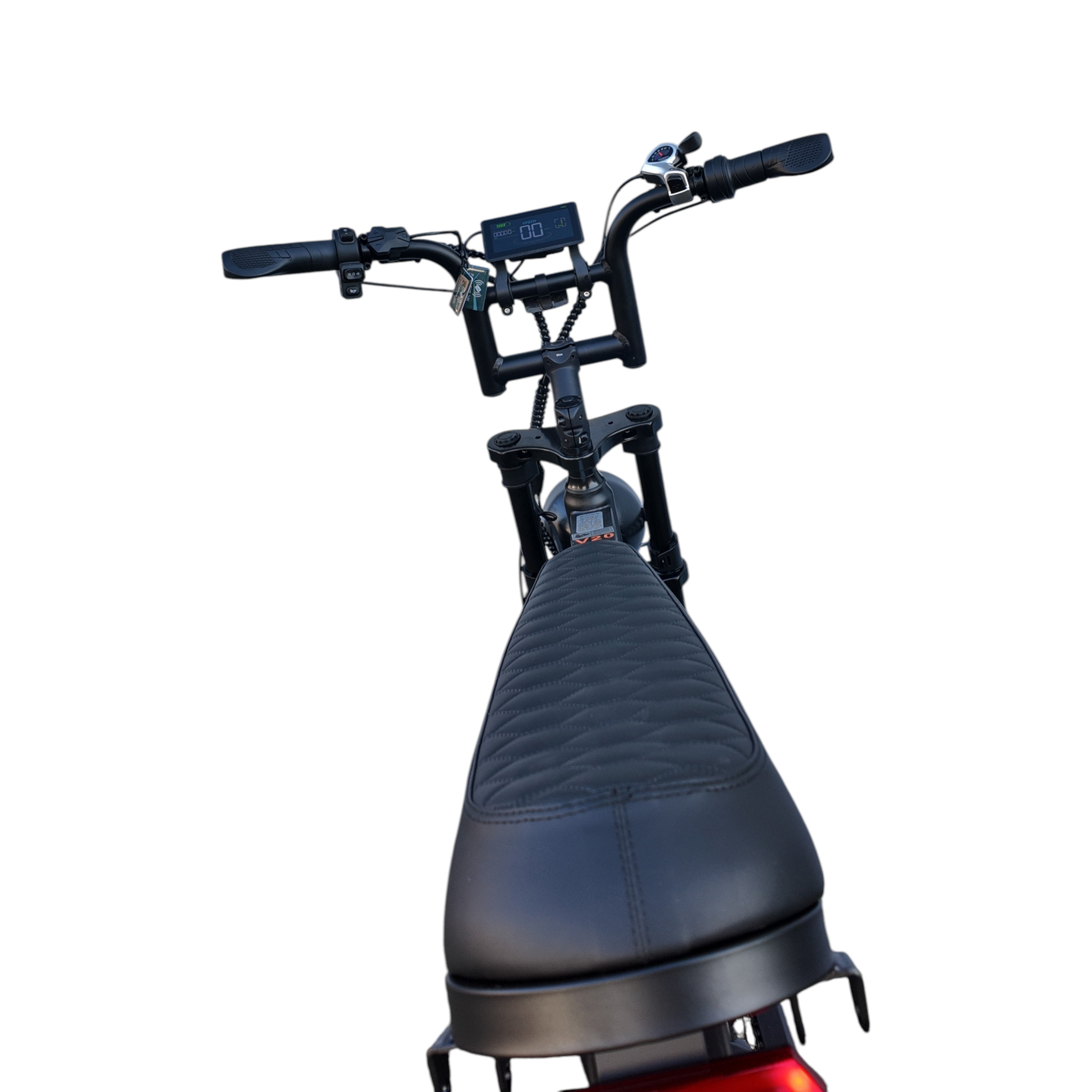 V20 Pro Fatbike Zwart 2026 – Hydraulische Remmen