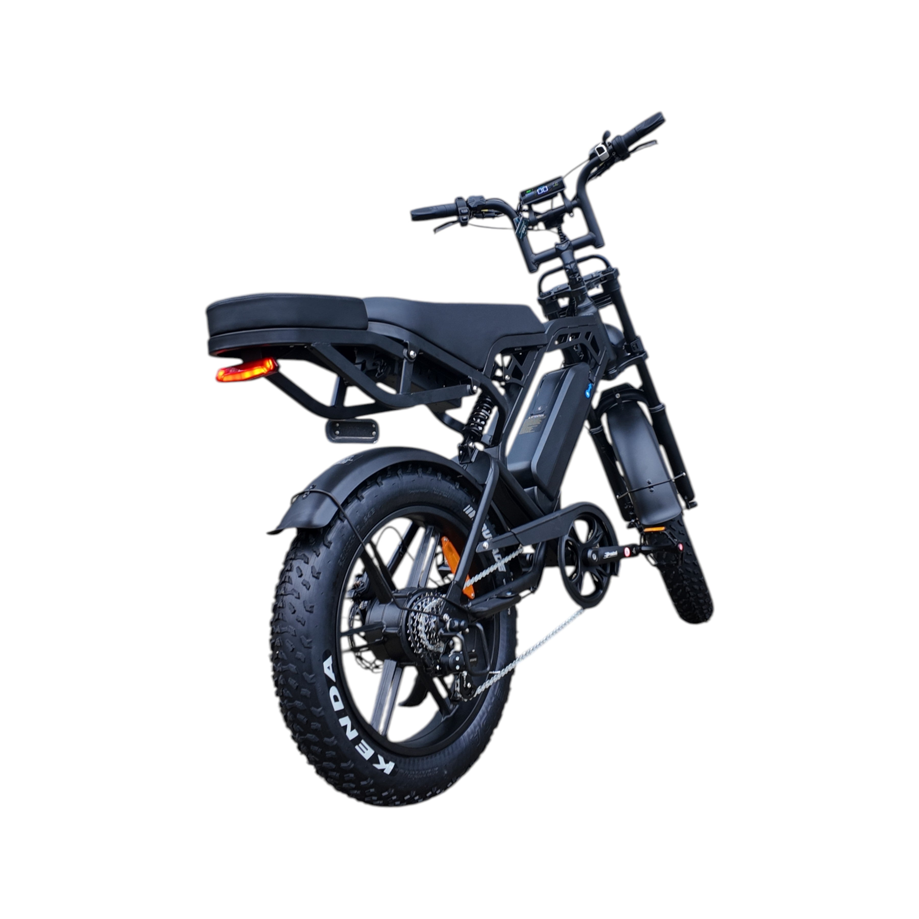 V20 Pro Fatbike Zwart 2026 – Hydraulische Remmen – Inclusief Accessoireset