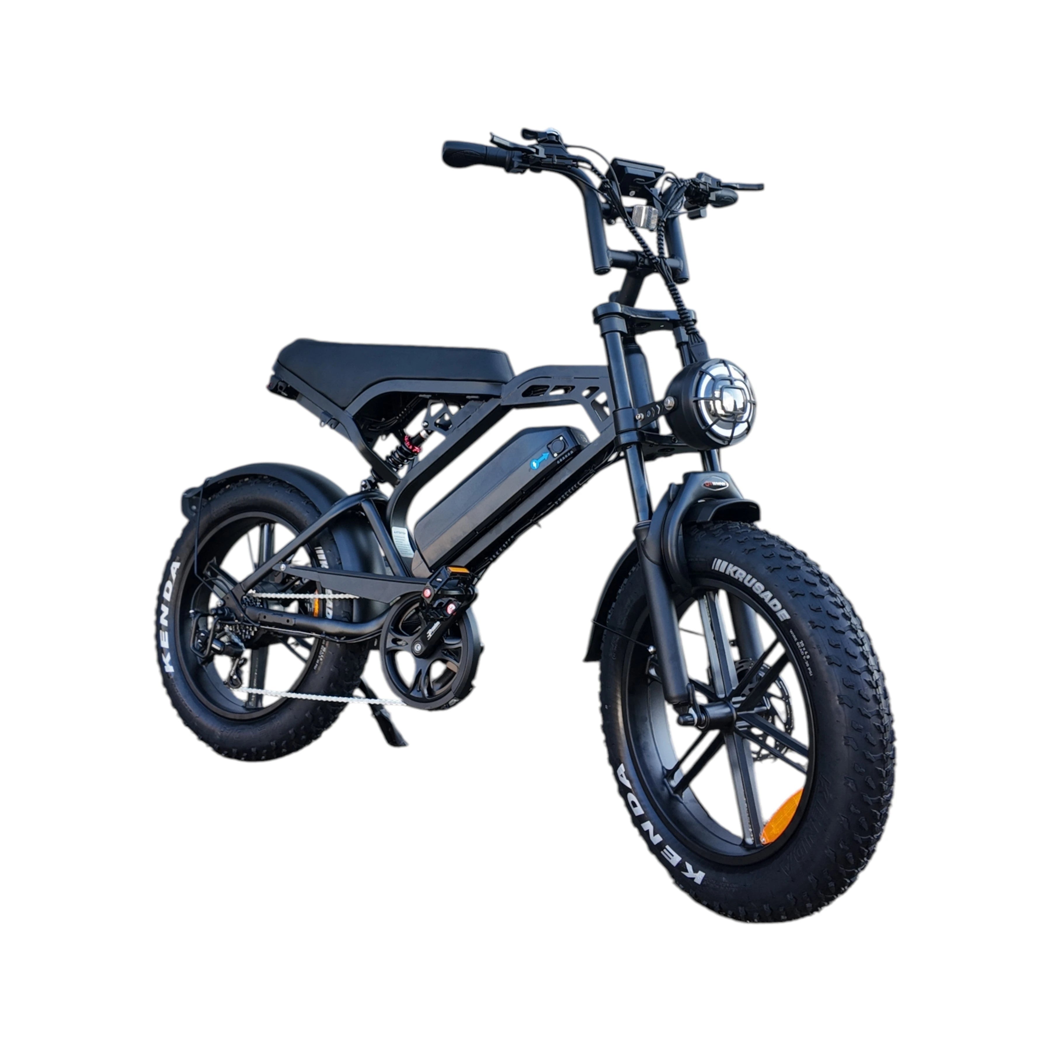 V20 Pro Fatbike Zwart 2026 – Hydraulische Remmen - AE-trading