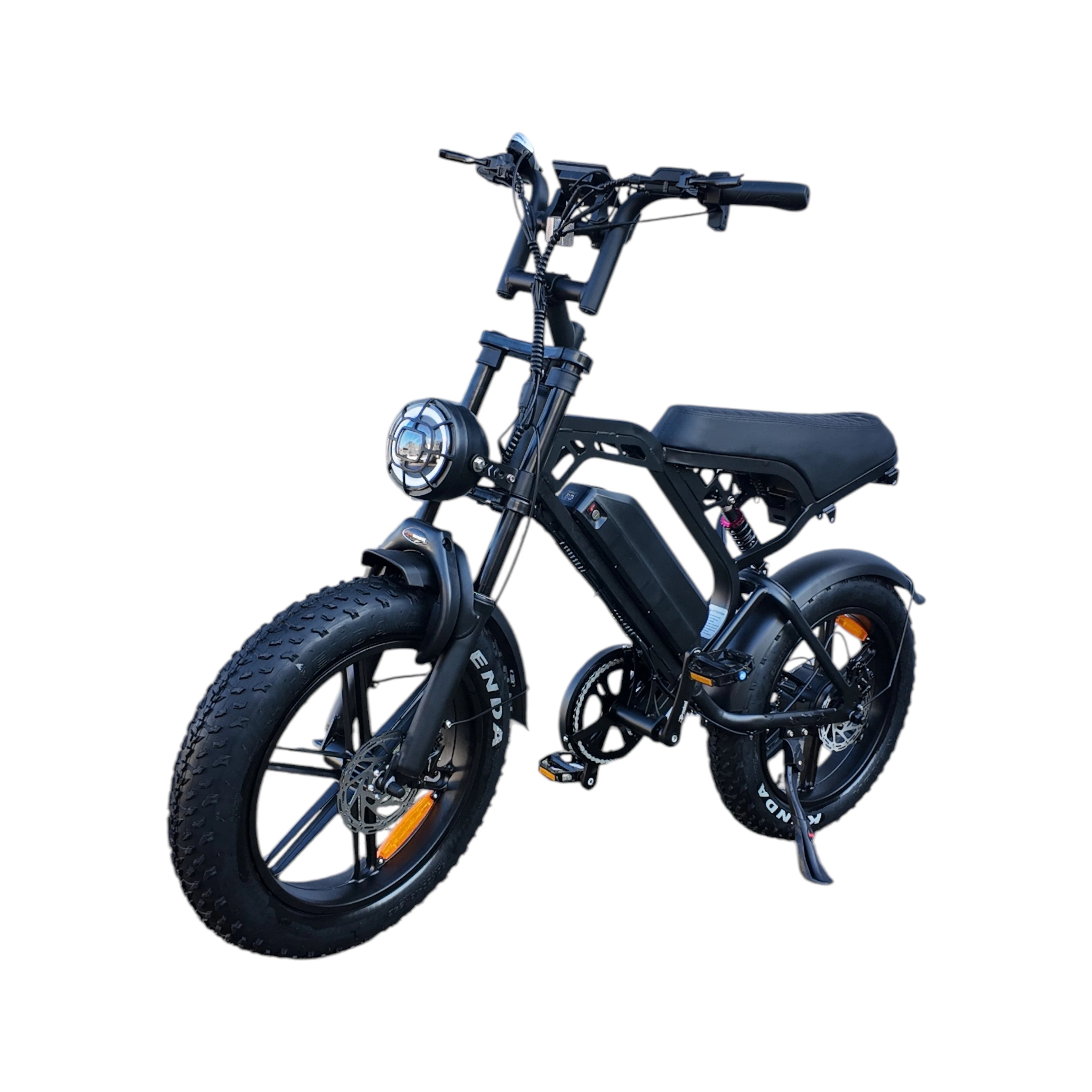 V20 Pro Fatbike Zwart 2026 – Hydraulische Remmen - AE-trading