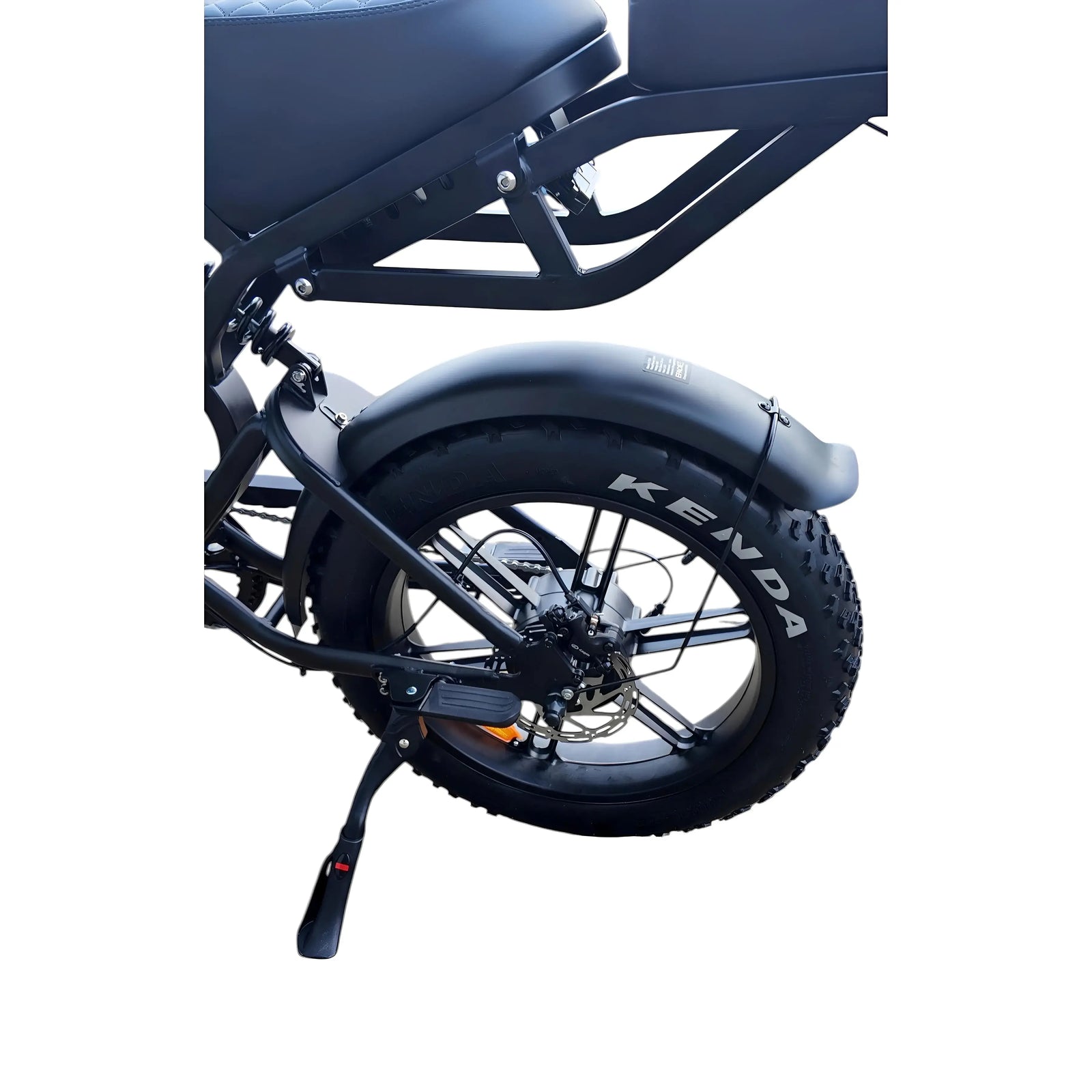 QmWheel V20 Pro fatbike — Zwart, incl. accessoireset - AE-trading