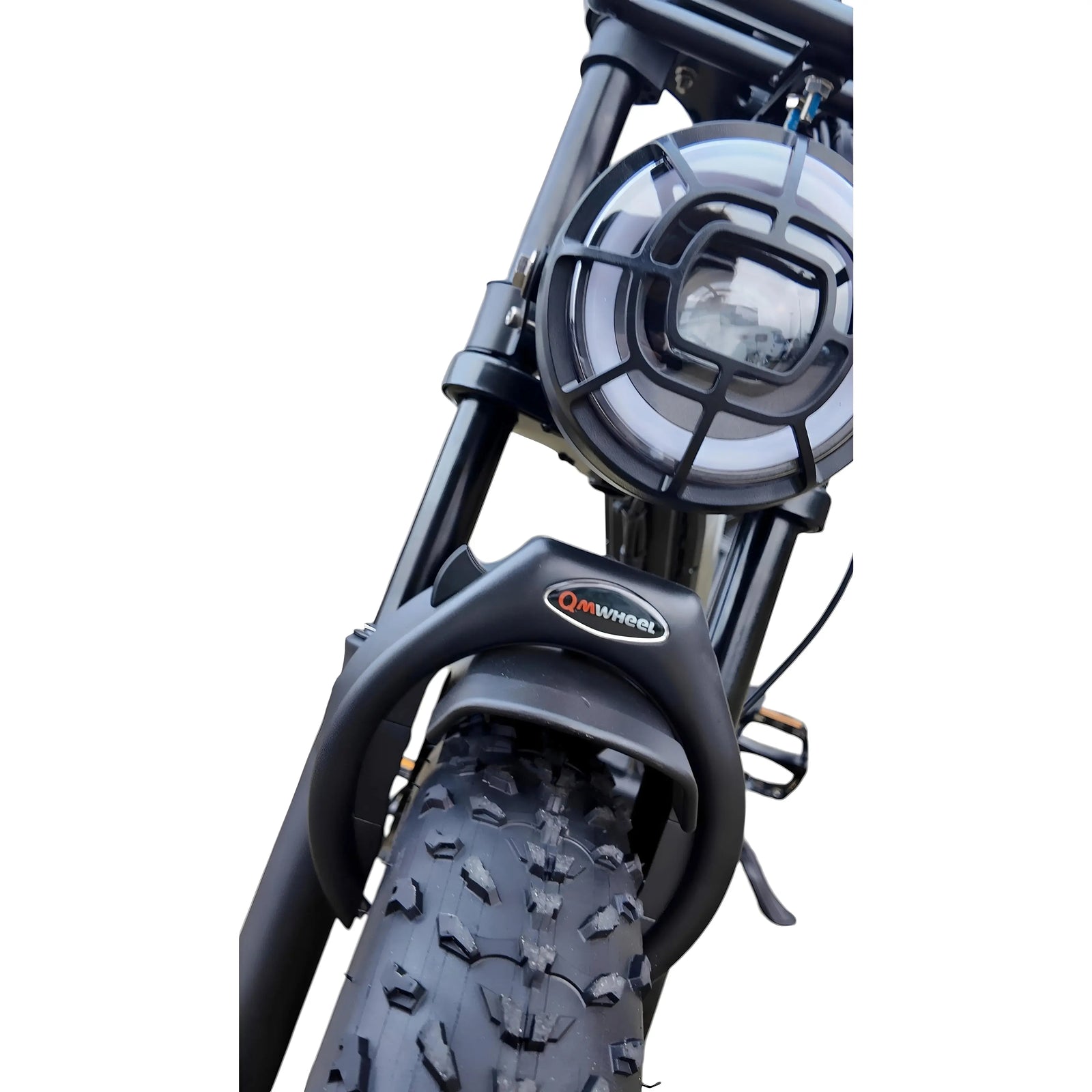 QmWheel V20 Pro fatbike — Zwart, incl. accessoireset - AE-trading