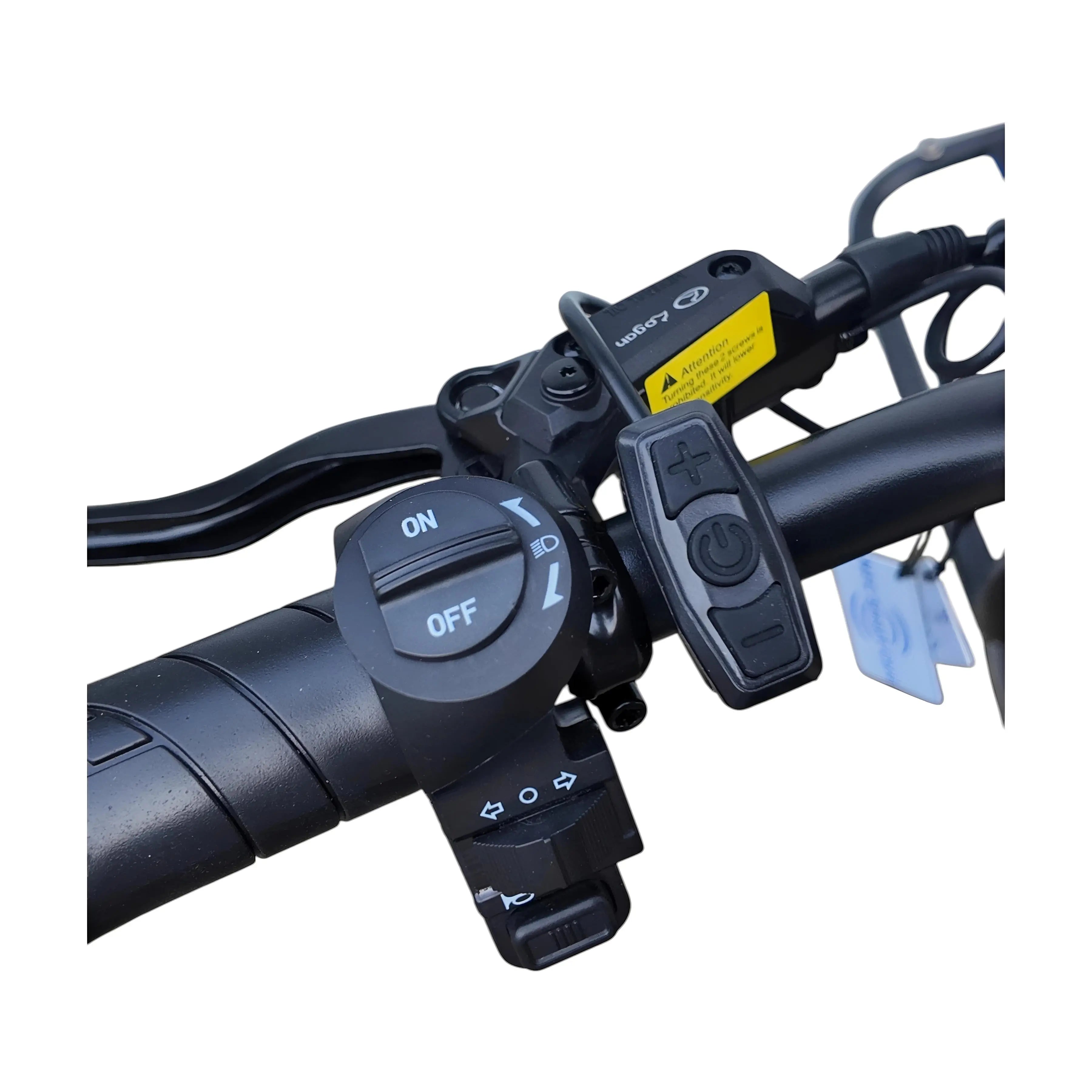 V8 Ultra Ouxi Fatbike - Zwart - 250W - 48V - AE-trading