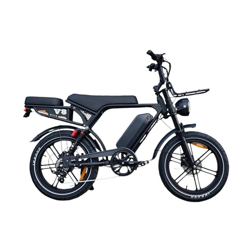 Ouxi V8 Ultra Fatbike - Zwart - AE-trading