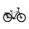 Vogue Prestige – Heren E-Bike - 28 inch – 48 cm – MOTINOVA Middenmotor 80Nm – V-Snaar Aandrijving – 14,5Ah Accu – Cement Grijs - AE-trading