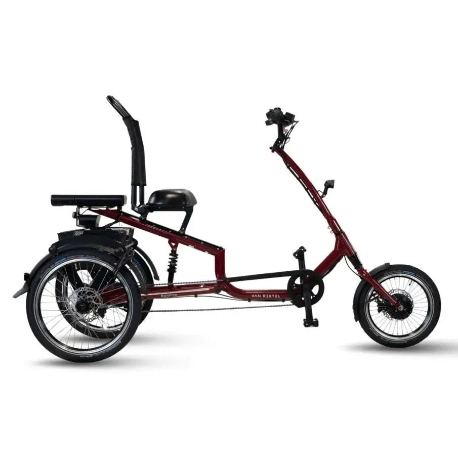 Van Rixtel Balance – Bordeaux – 324Wh – Elektrische Driewieler - AE-trading