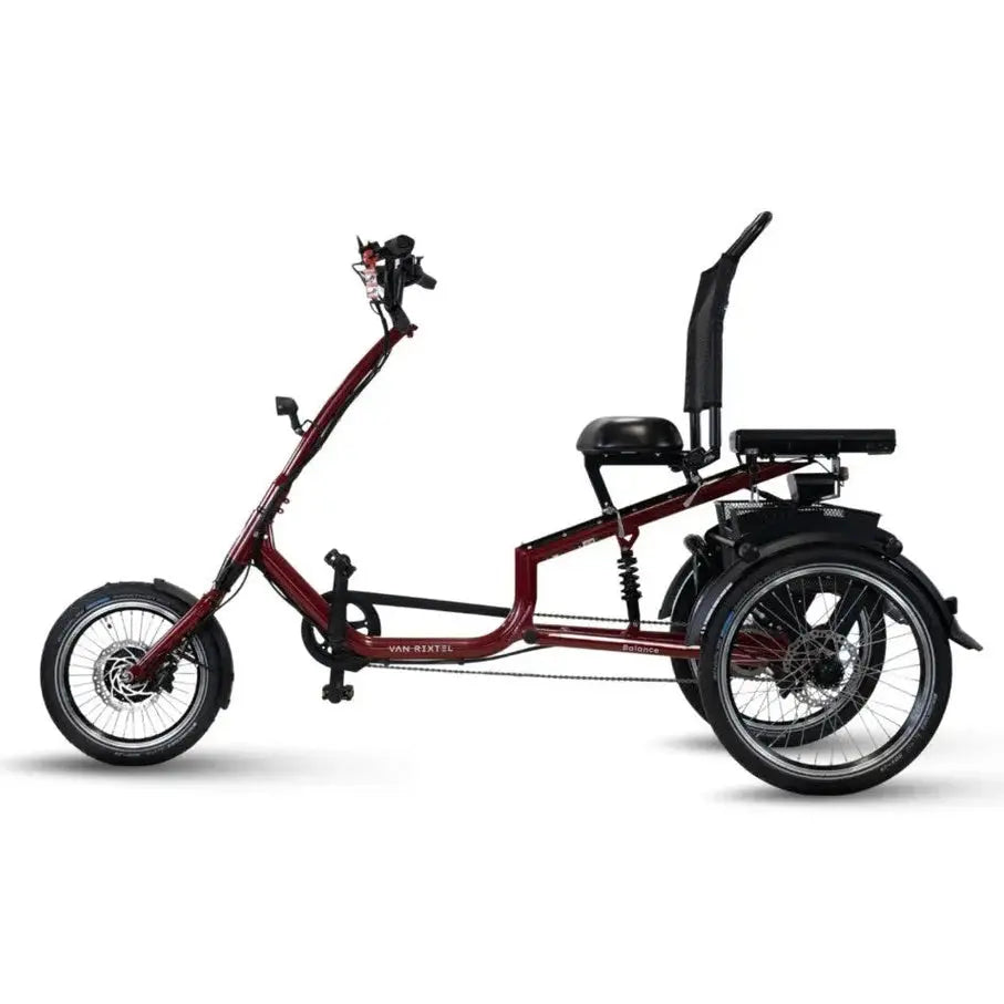 Van Rixtel Balance – Bordeaux – 324Wh – Elektrische Driewieler - AE-trading