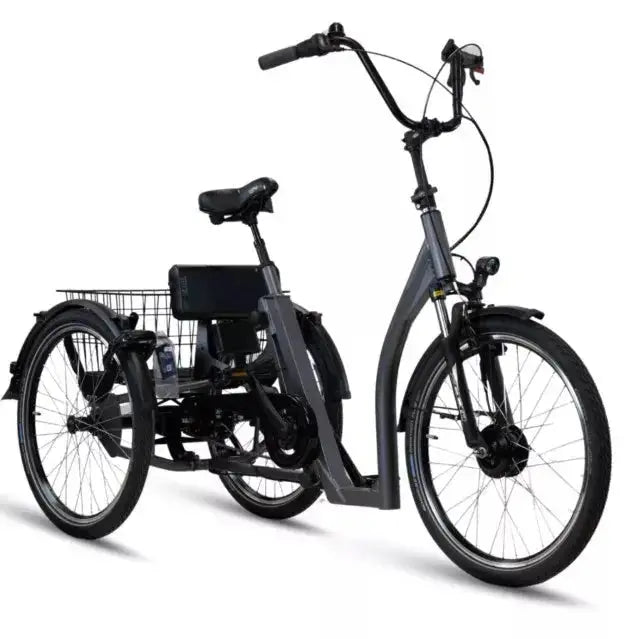 Van Rixtel EasyRide – Elektrische Driewieler – Blauwgrijs Mat – 324Wh - AE-trading