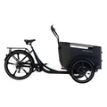 Van Rixtel Family - Elektrische Bakfiets - Midnight Zwart - AE-trading