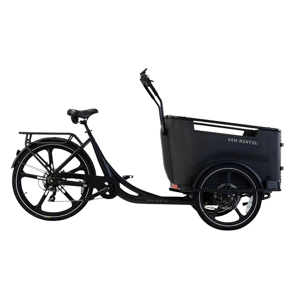 Van Rixtel Family - Elektrische Bakfiets - Midnight Zwart - AE-trading