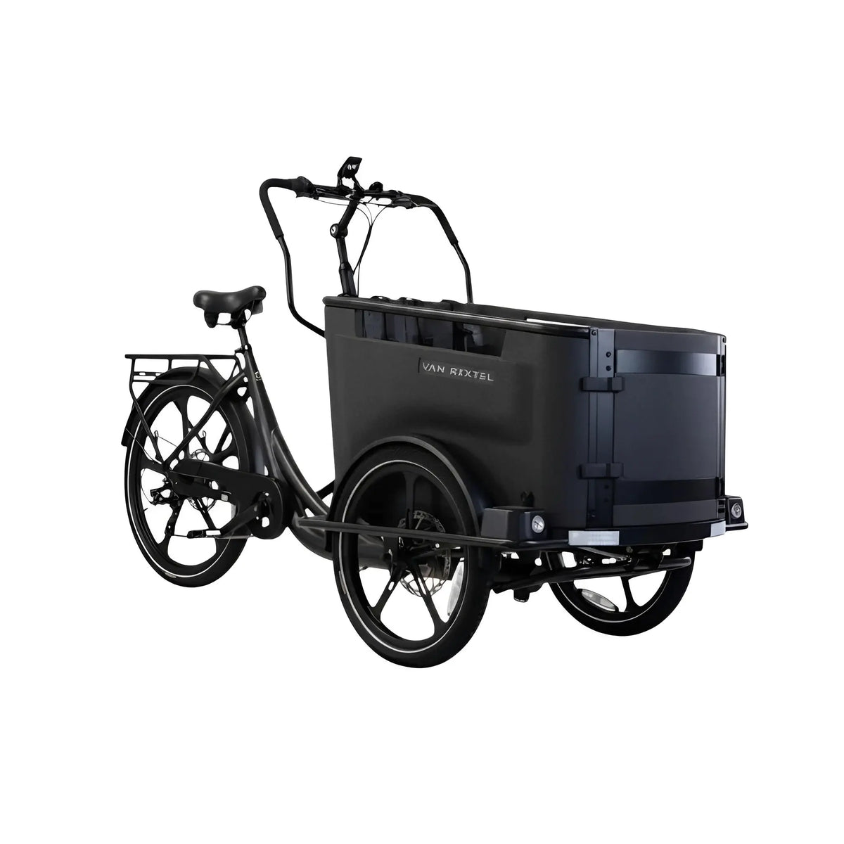 Van Rixtel Family - Elektrische Bakfiets - Midnight Zwart - AE-trading