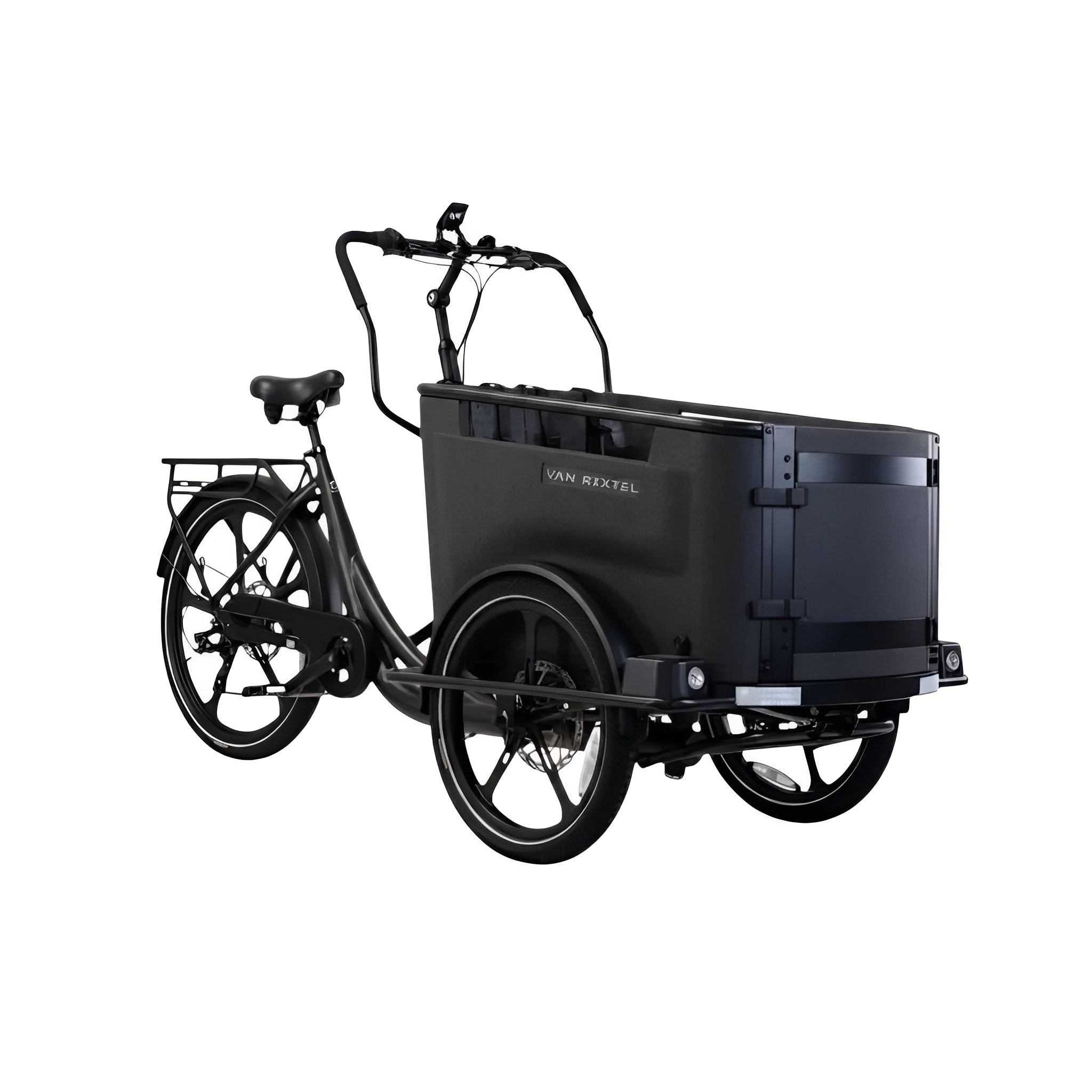 Van Rixtel Family - Midnight Zwart - Elektrische Bakfiets - AE-trading