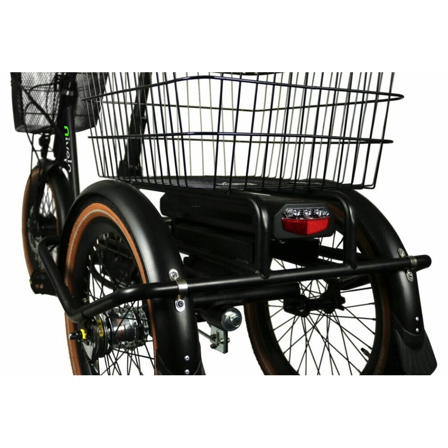 Van Rixtel Swing Compact Fold – Zwart/Bruin – 468Wh – Elektrische Driewieler - AE-trading