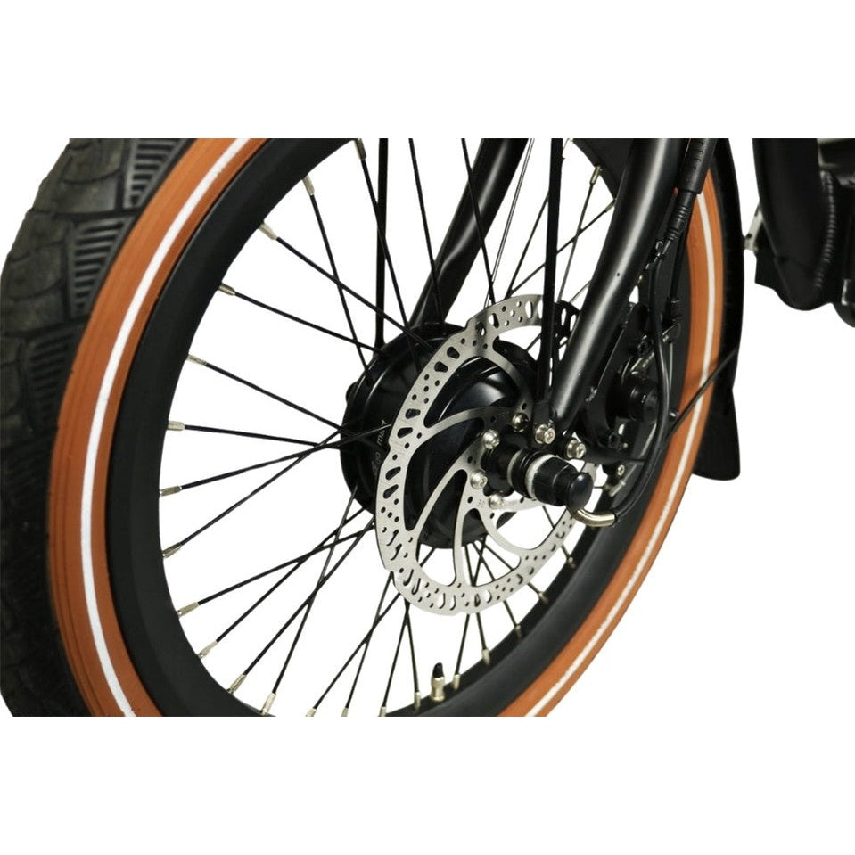 Van Rixtel Swing Compact Fold – Zwart/Bruin – 468Wh – Elektrische Driewieler - AE-trading