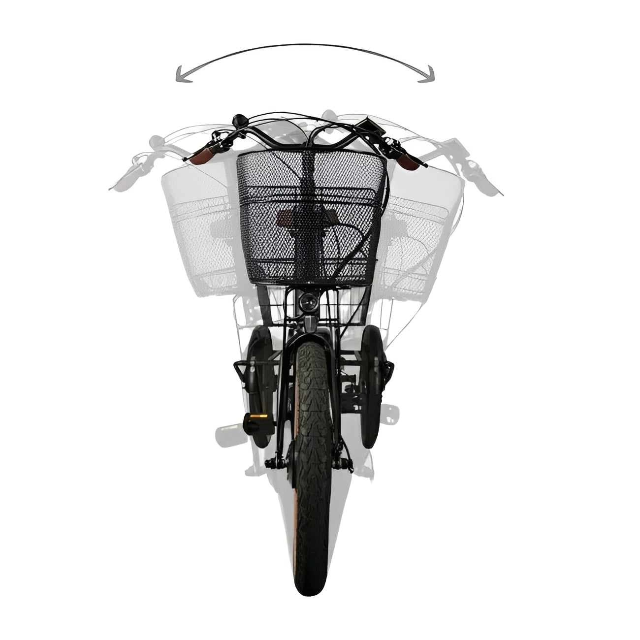 Van Rixtel Swing Compact Fold – Zwart/Bruin – 370Wh – Elektrische Driewieler - AE-trading