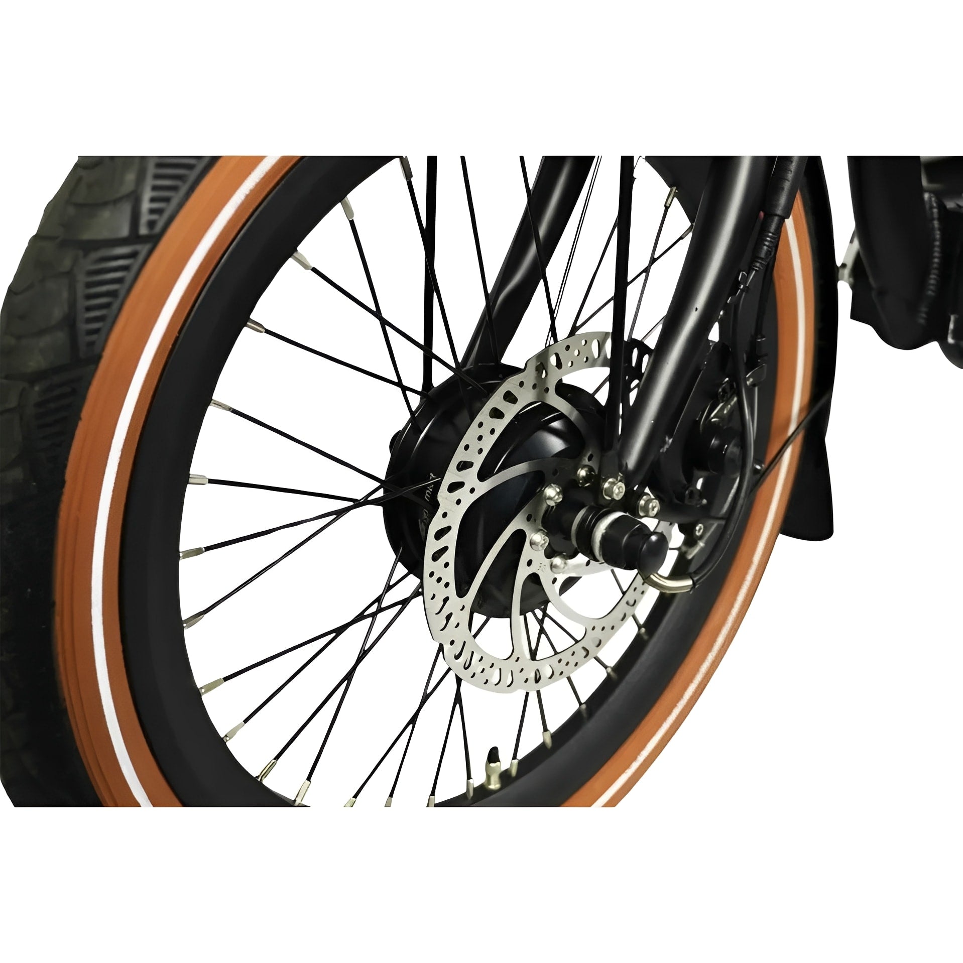 Van Rixtel Swing Compact Fold – Zwart/Bruin – 370Wh – Elektrische Driewieler - AE-trading