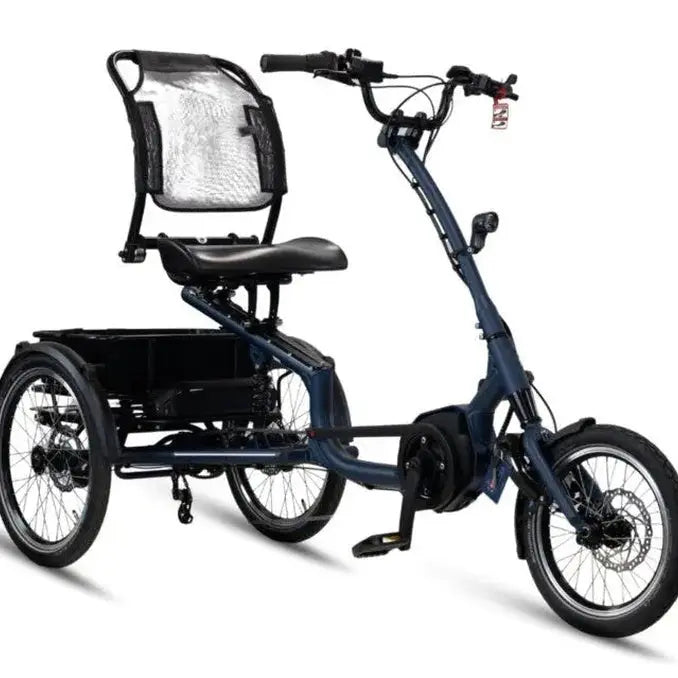 Van Rixtel Trust – Navy Blue – 800Wh – Elektrische Driewieler - AE-trading